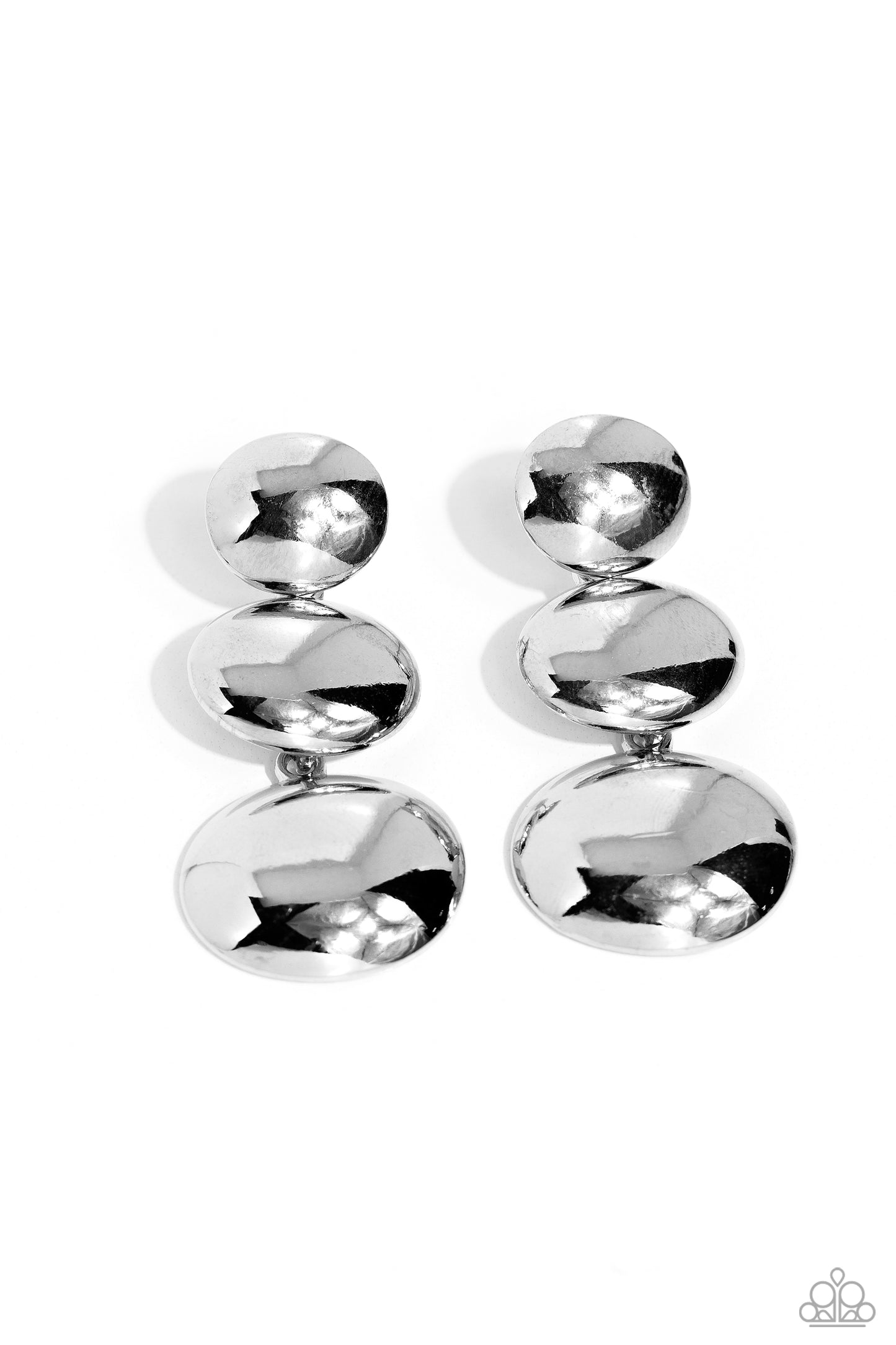 Paparazzi Accessories: Futuristic Fantasy - Silver Earring