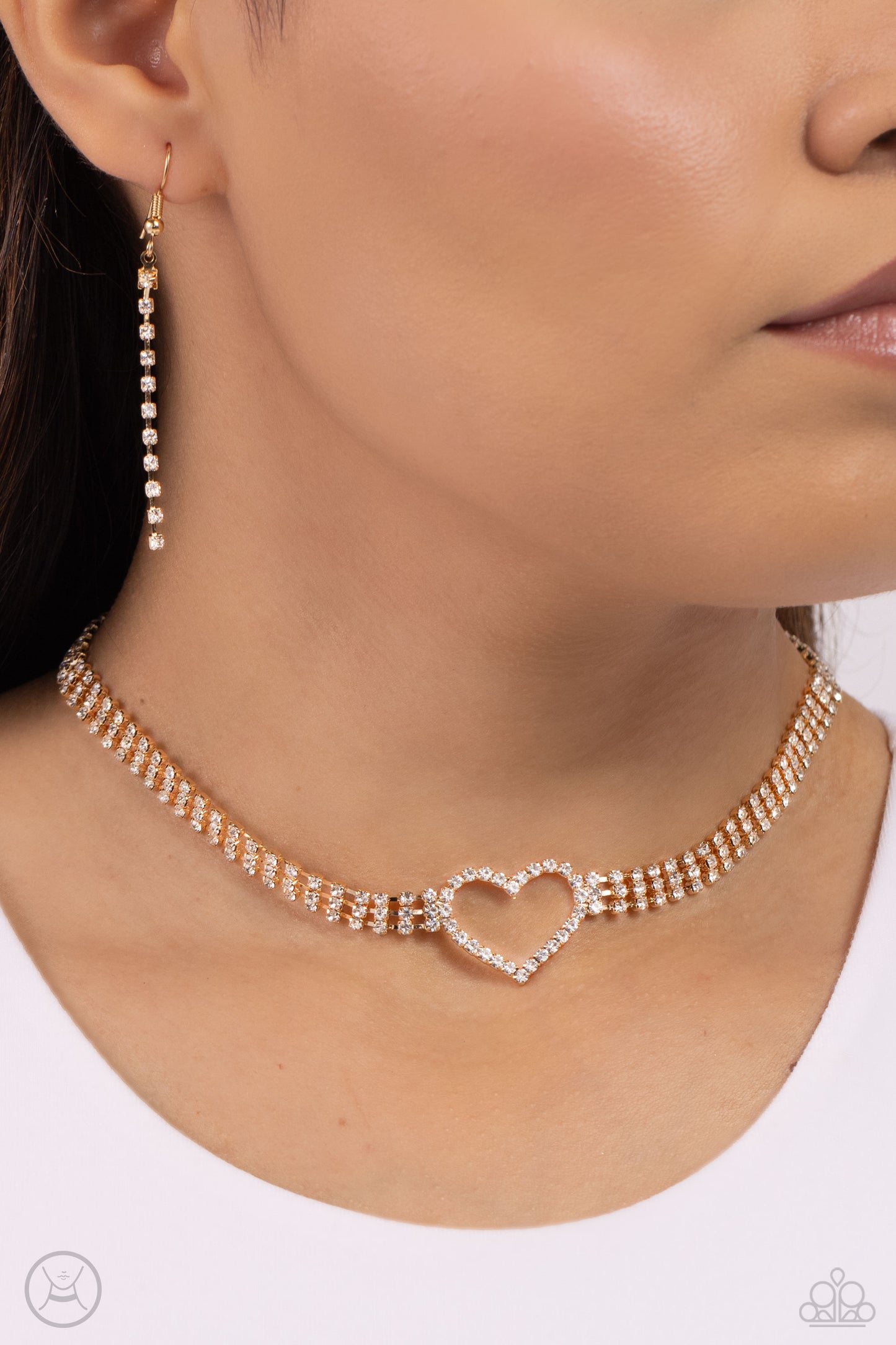 Paparazzi Accessories: Rows of Romance - Gold Choker