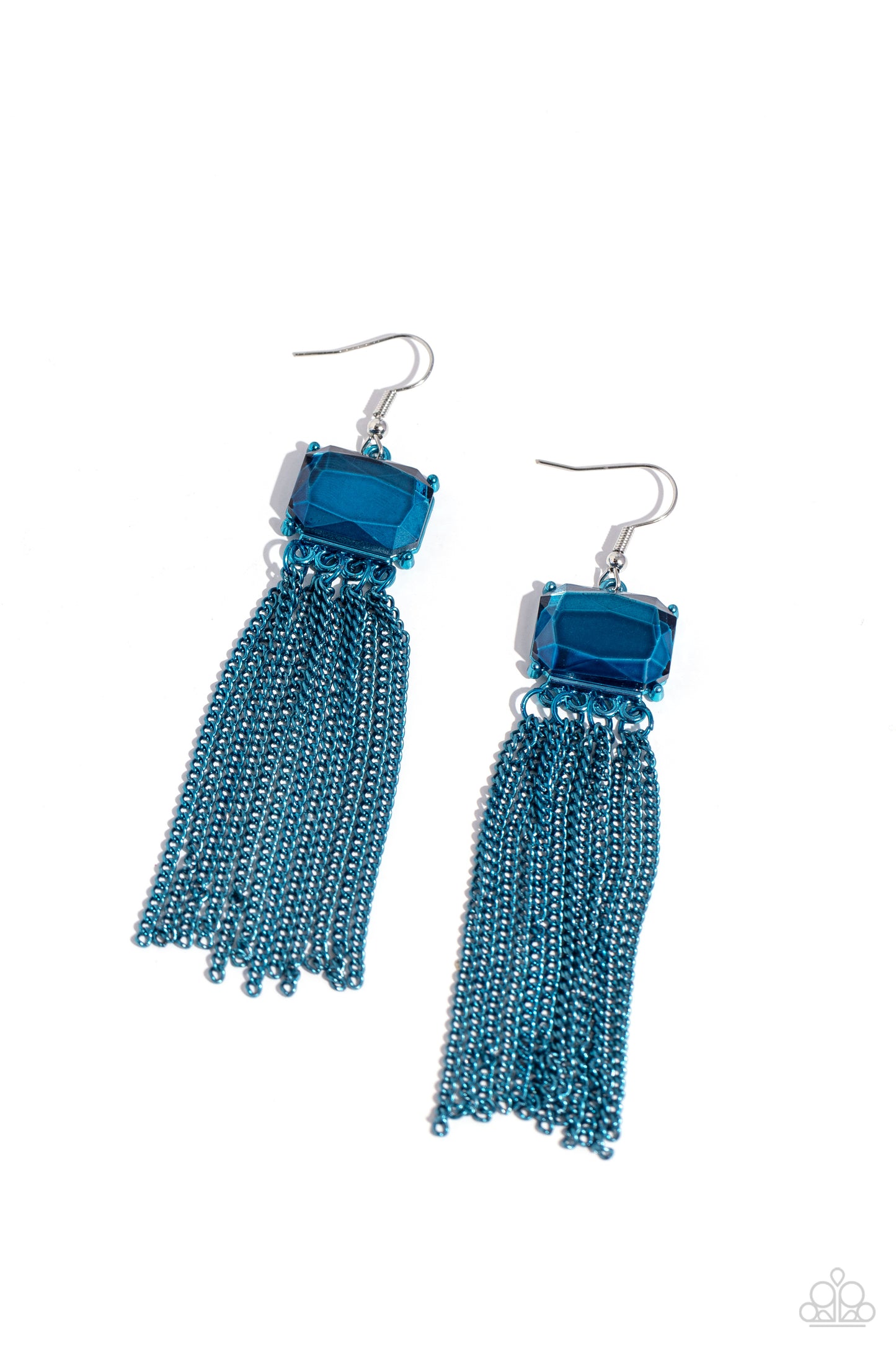 Paparazzi Accessories: Dreaming Of TASSELS - Blue Earring
