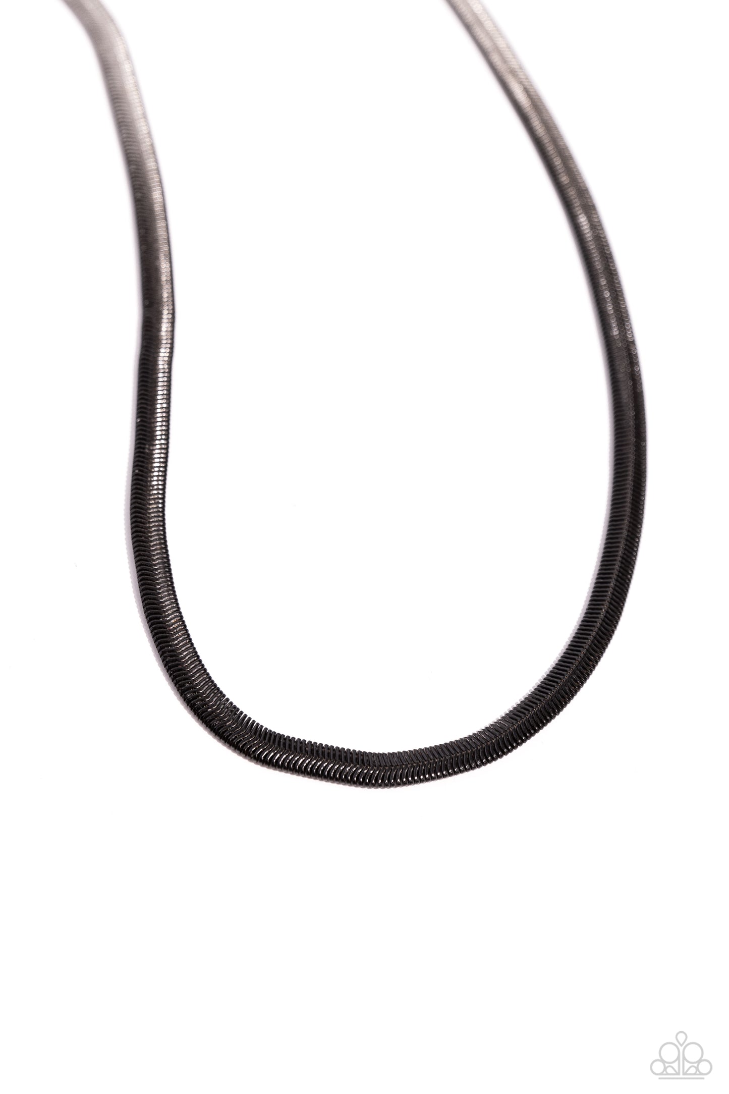 Paparazzi Accessories: Spray Paint Sass - Black Necklace