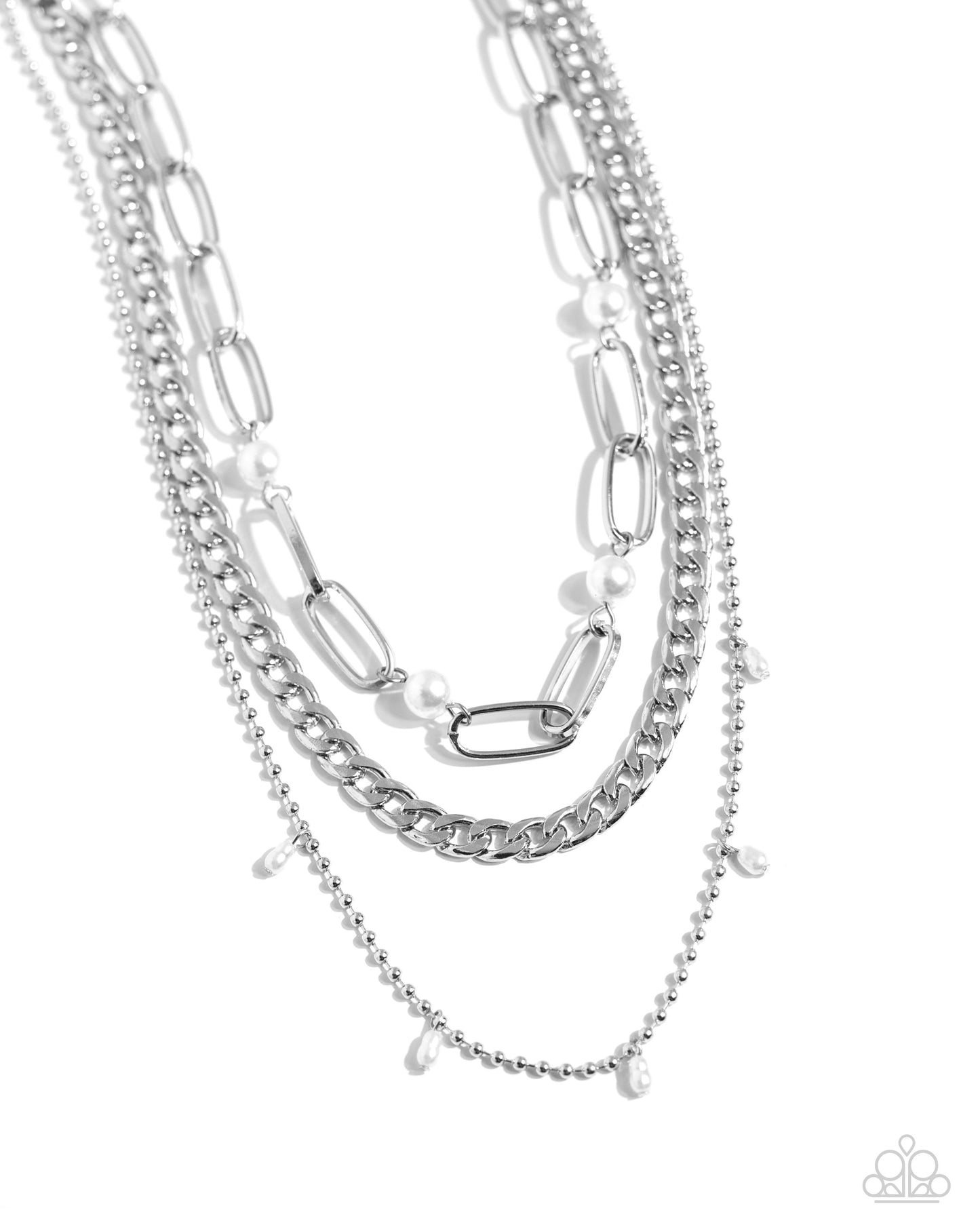 Paparazzi Accessories: Presidential Passion - White Necklace