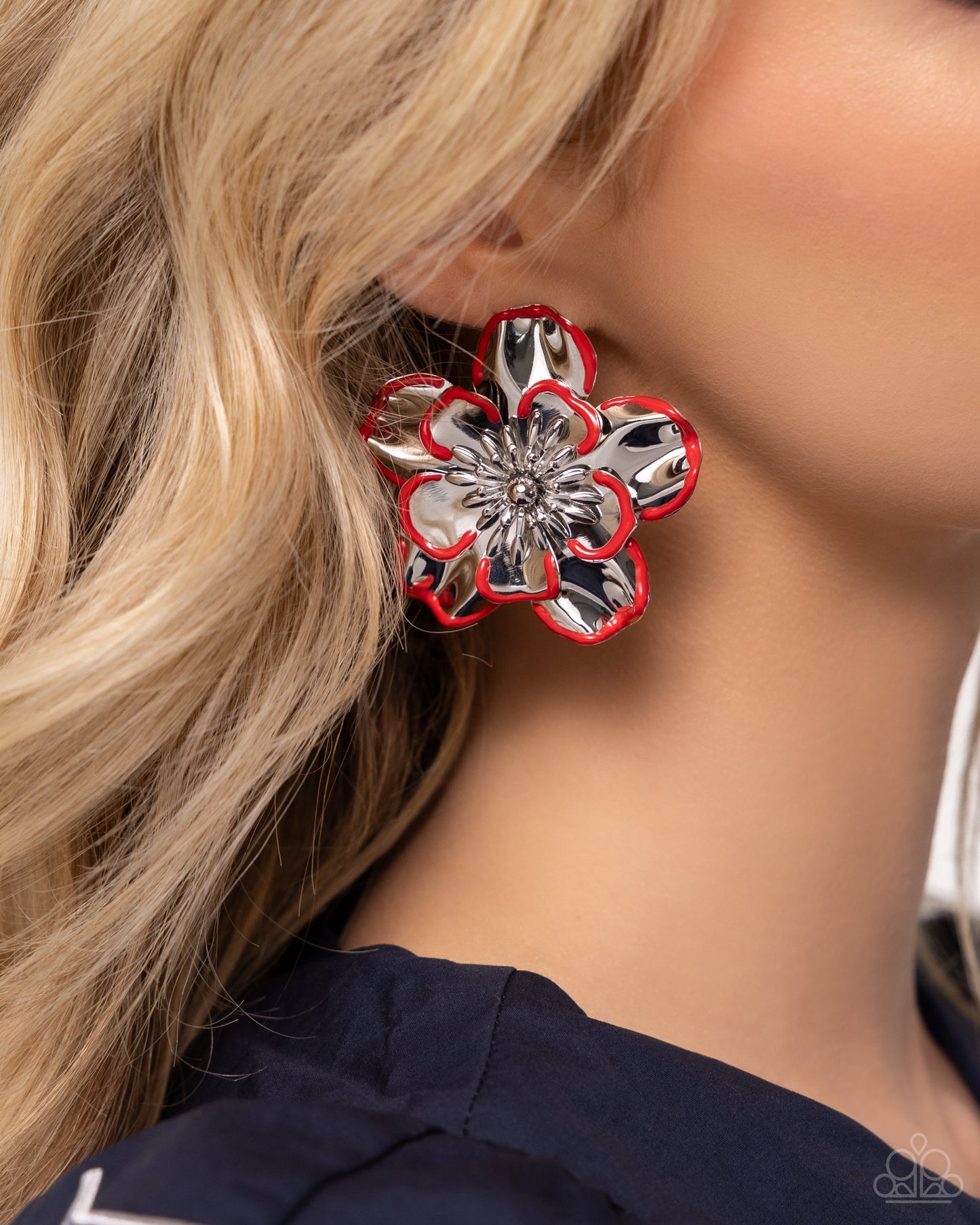 Paparazzi Accessories: Merry Model - Red Earring