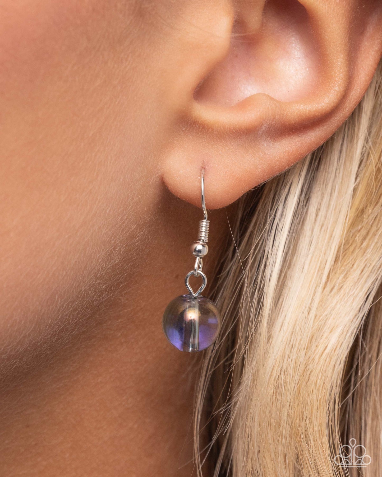Paparazzi Accessories: Glistening Gossip - Purple Necklace