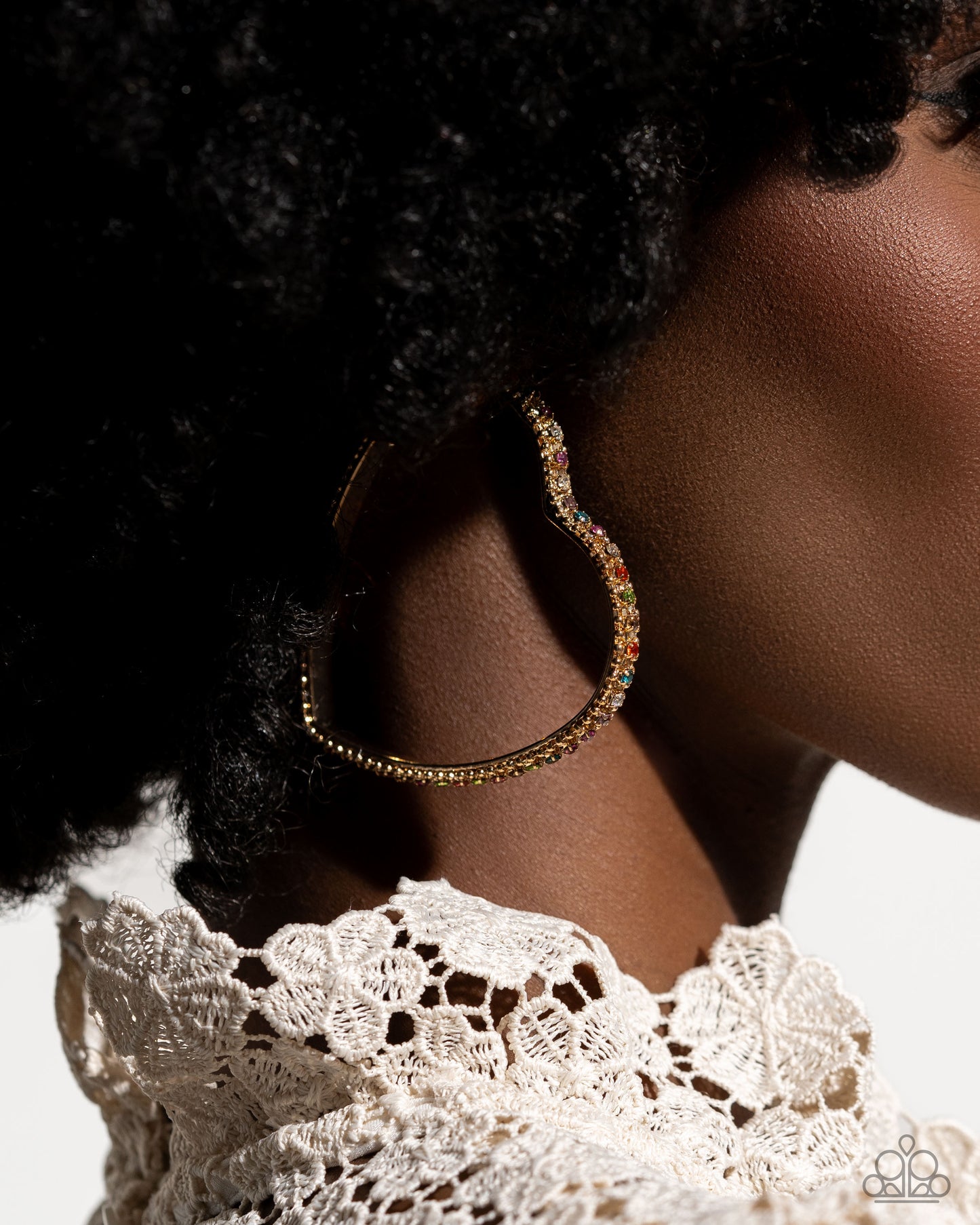 Paparazzi Accessories: Halftime Hearts - Multi Earring