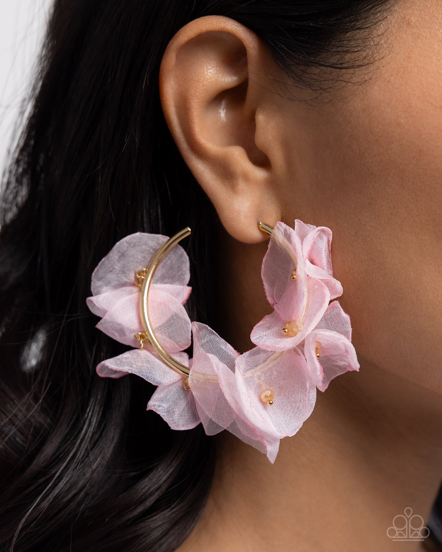Paparazzi Accessories: Petaled Pageant - Gold Earring