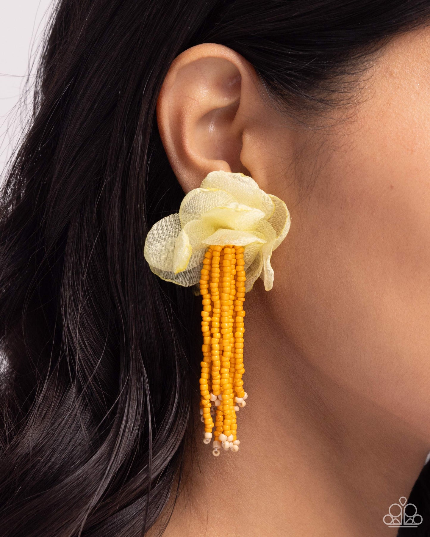 Paparazzi Accessories: Cinderella Charisma - Orange Earring