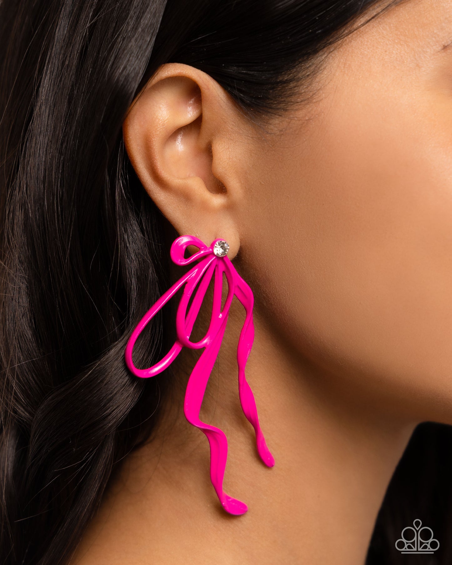 Paparazzi Accessories: Trendy Tapestry - Pink Earring