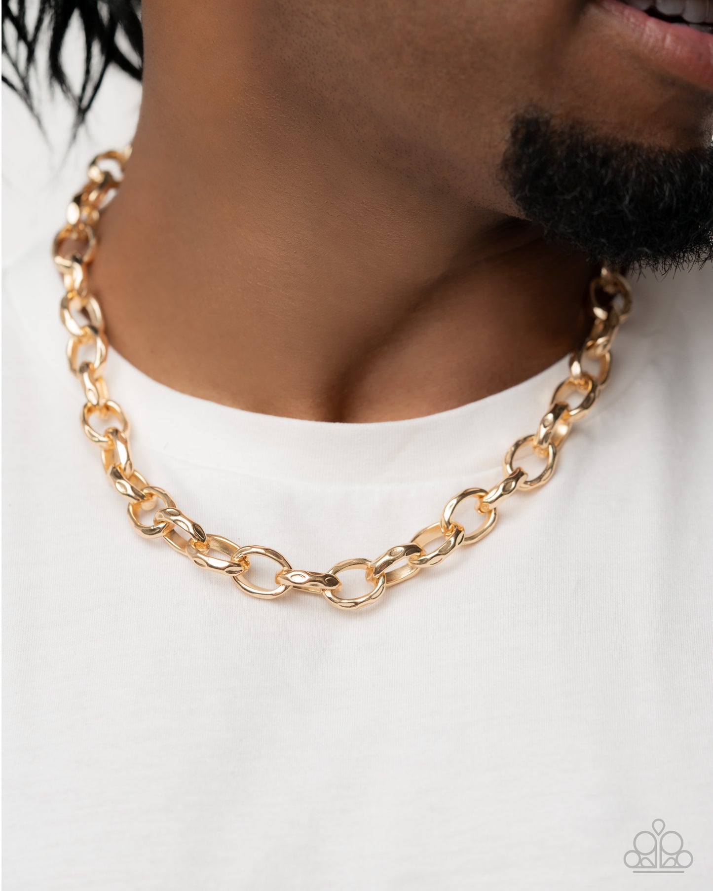 Paparazzi Accessories: Industrial Imitation - Gold Necklace