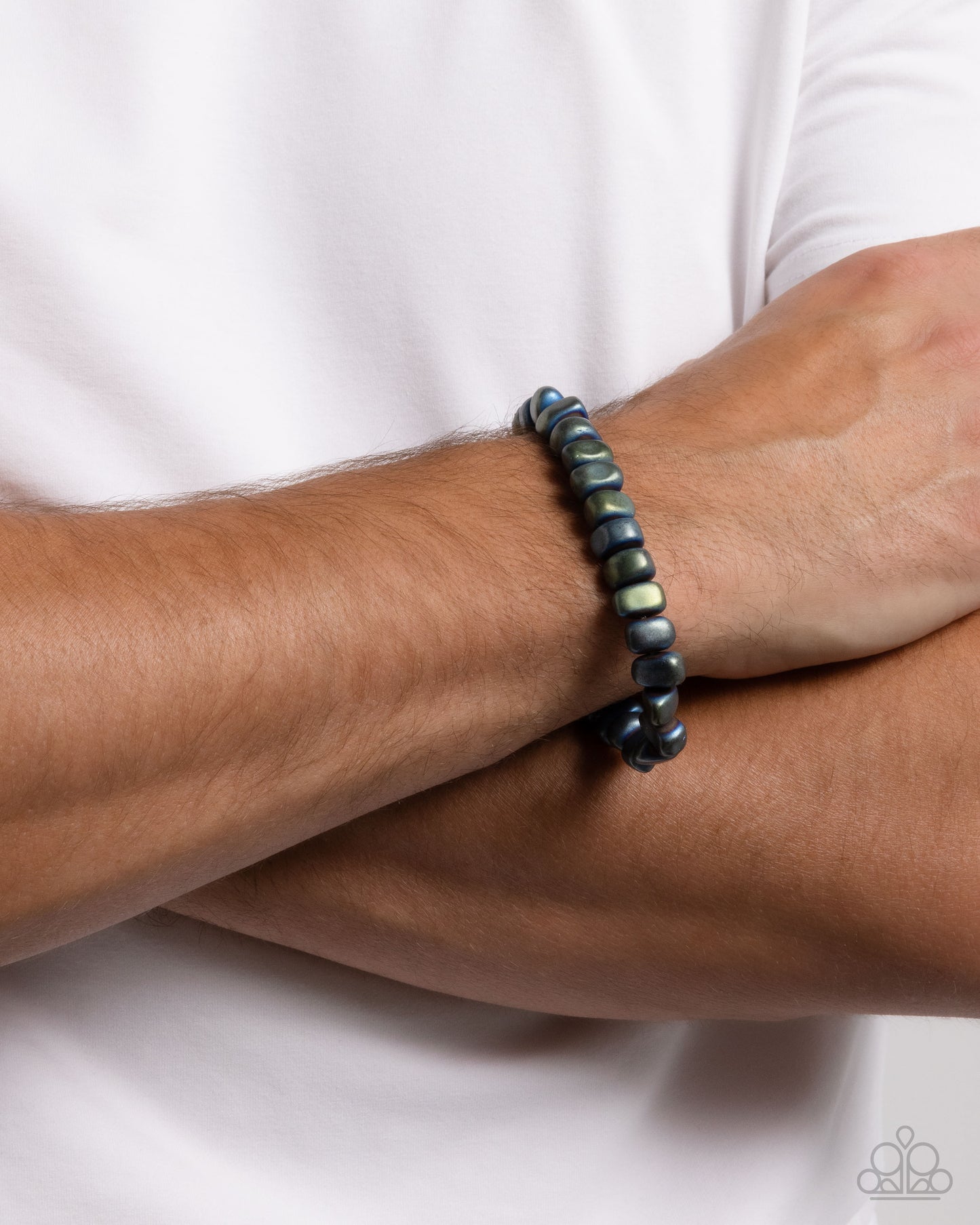 Paparazzi Accessories: Matte Motivation - Green Bracelet