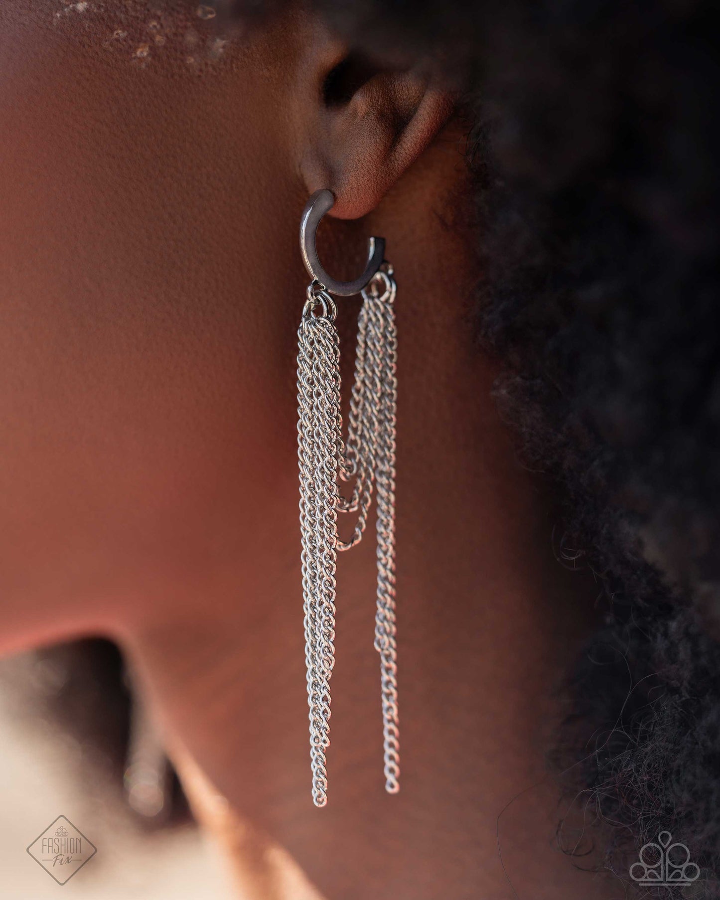 Paparazzi Accessories: Copious Caliber - Silver Earring