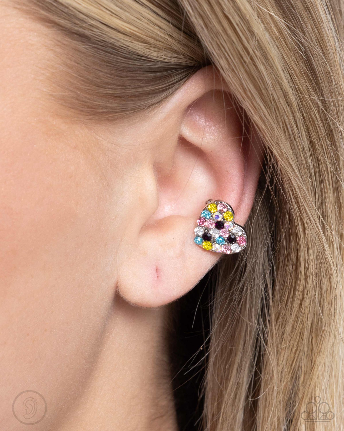 Paparazzi Accessories: As Far As It GLOWS - Multi Ear Cuff Earring