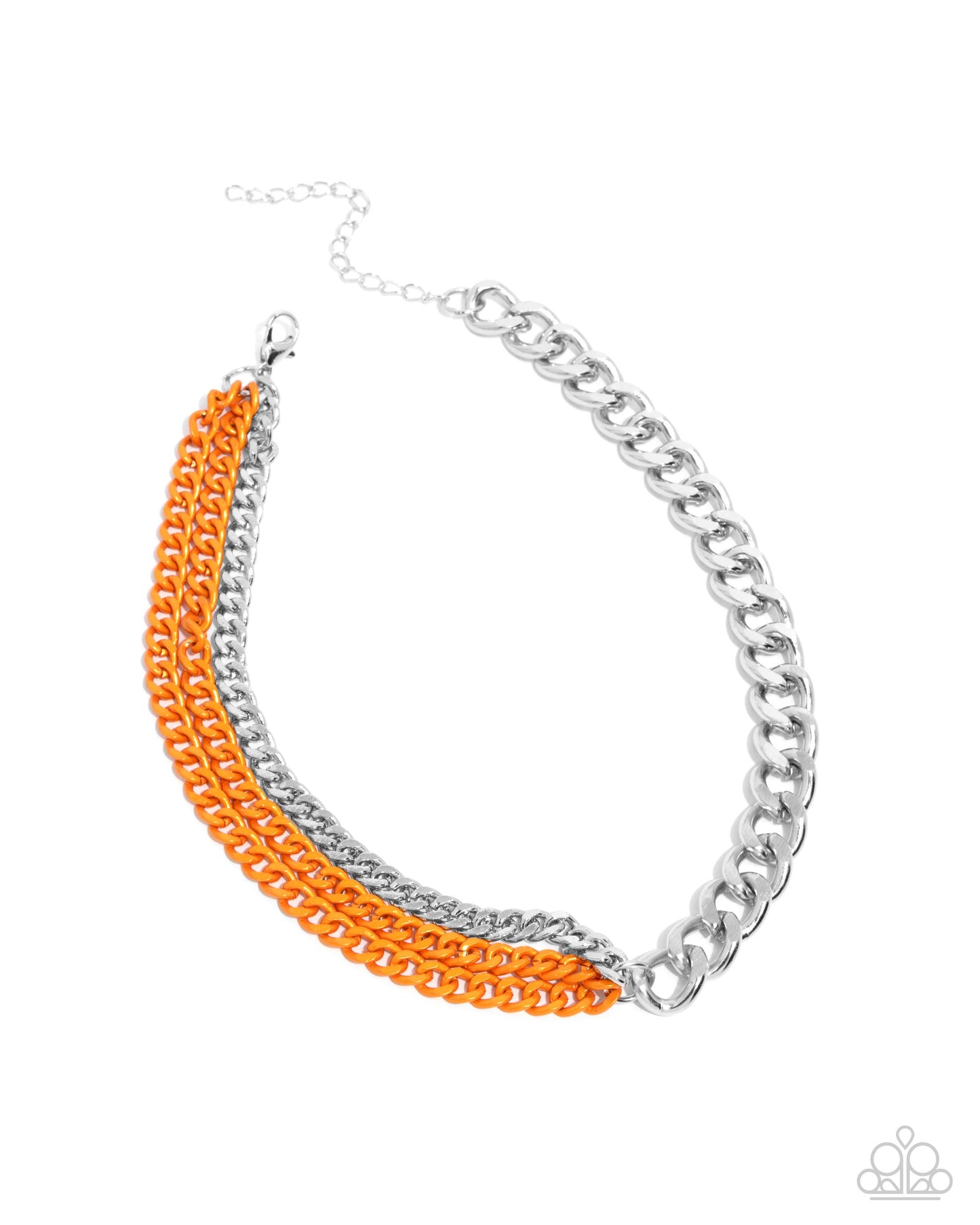 Paparazzi Accessories: Tinted Tension - Orange Necklace
