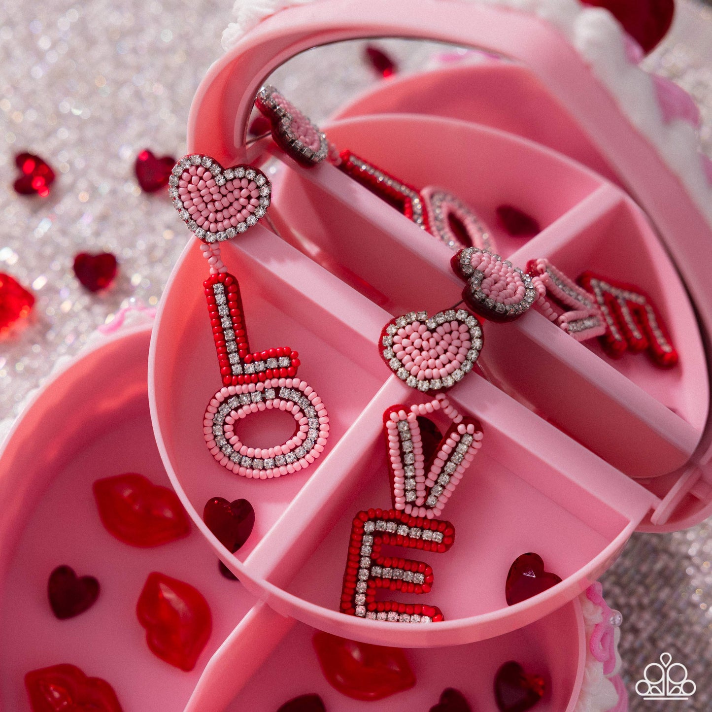 Paparazzi Accessories: Visible Valentines - Multi Earring