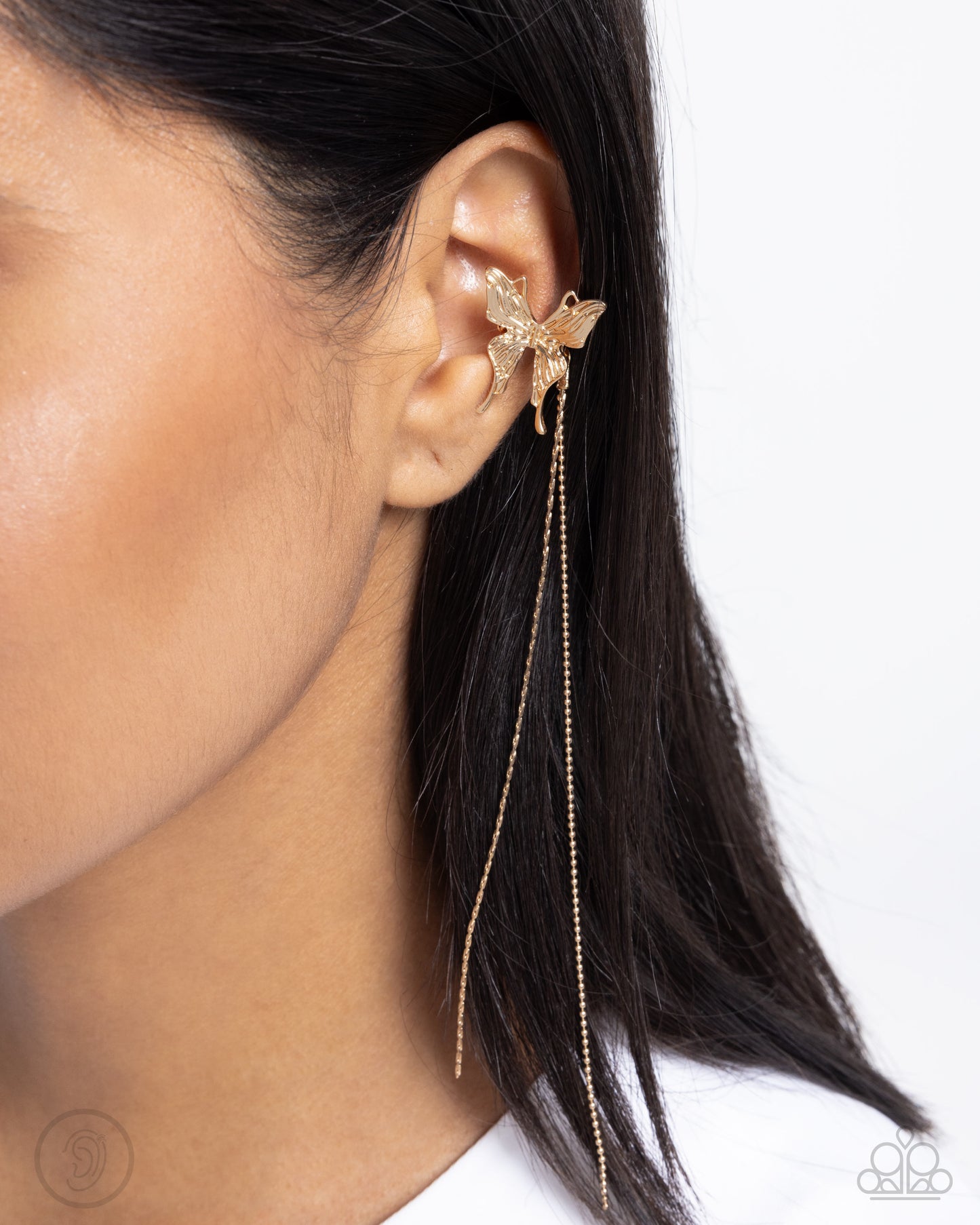Paparazzi Accessories: Take Flight - Gold Ear Cuff