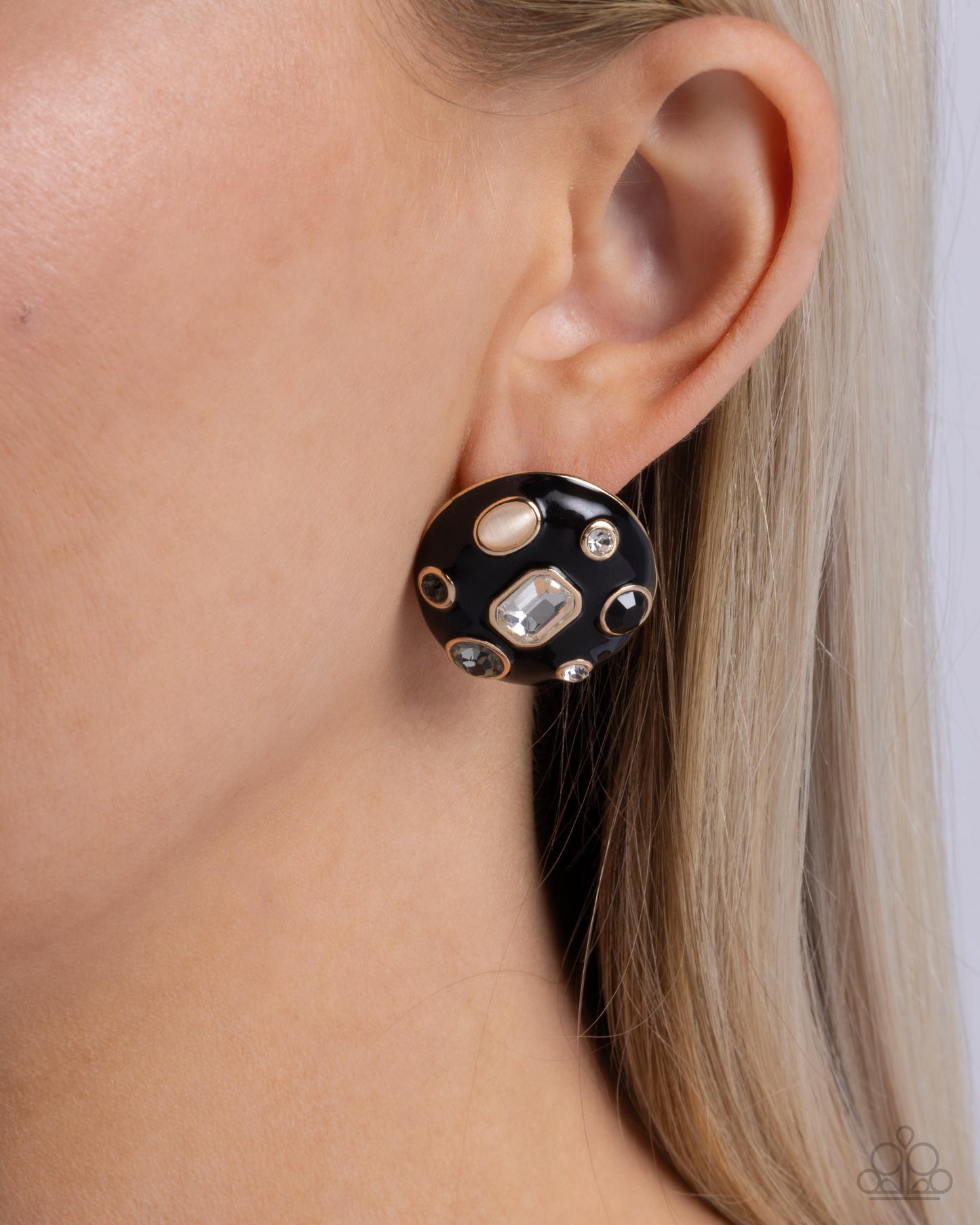 Paparazzi Accessories: Polished Potential - Black Earring