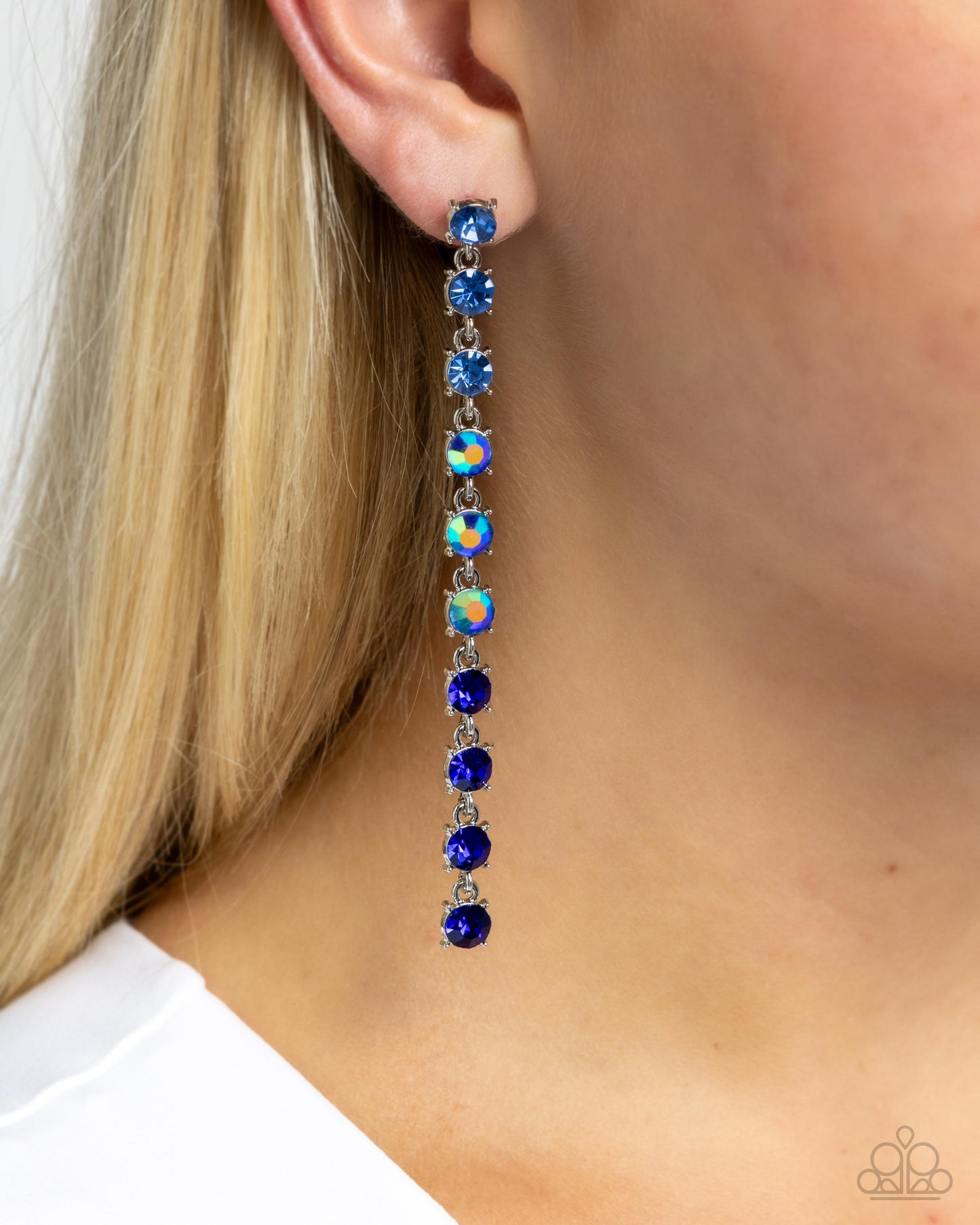 Paparazzi Accessories: Opulent Ombré - Blue Earring