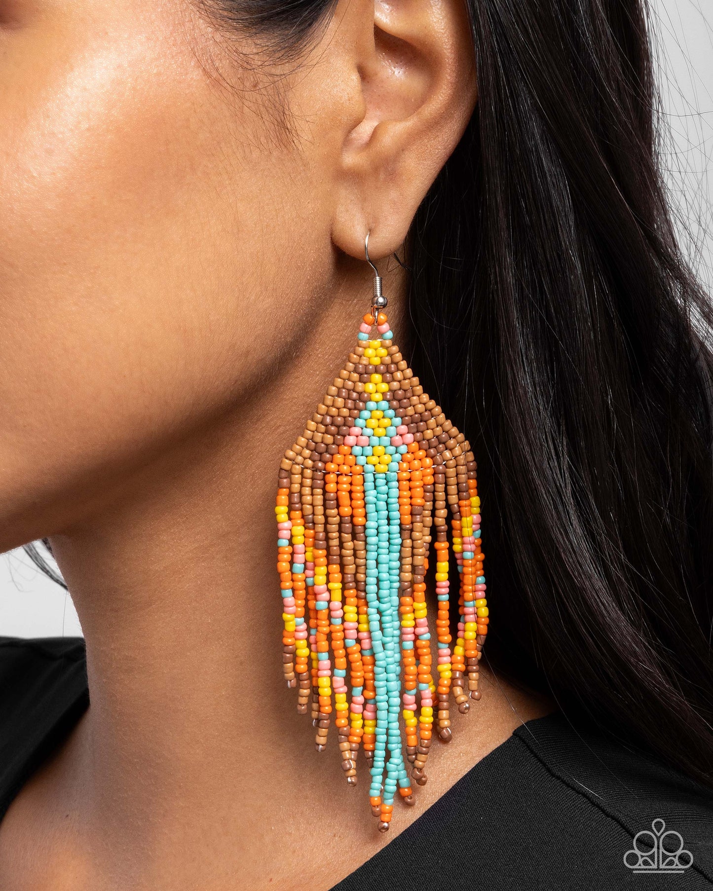 Paparazzi Accessories: Paramount Pattern - Multi Earring