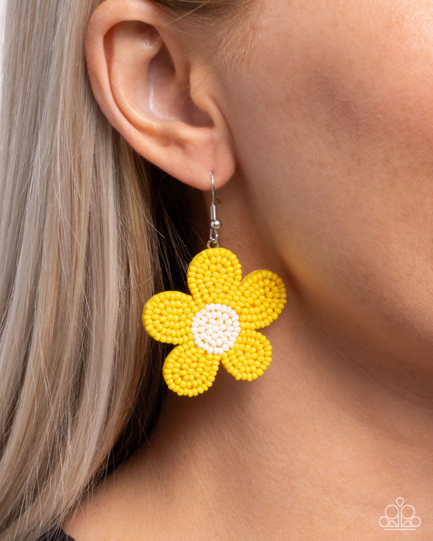 Paparazzi Accessories: Seed Bead Vibrancy - Yellow Earring