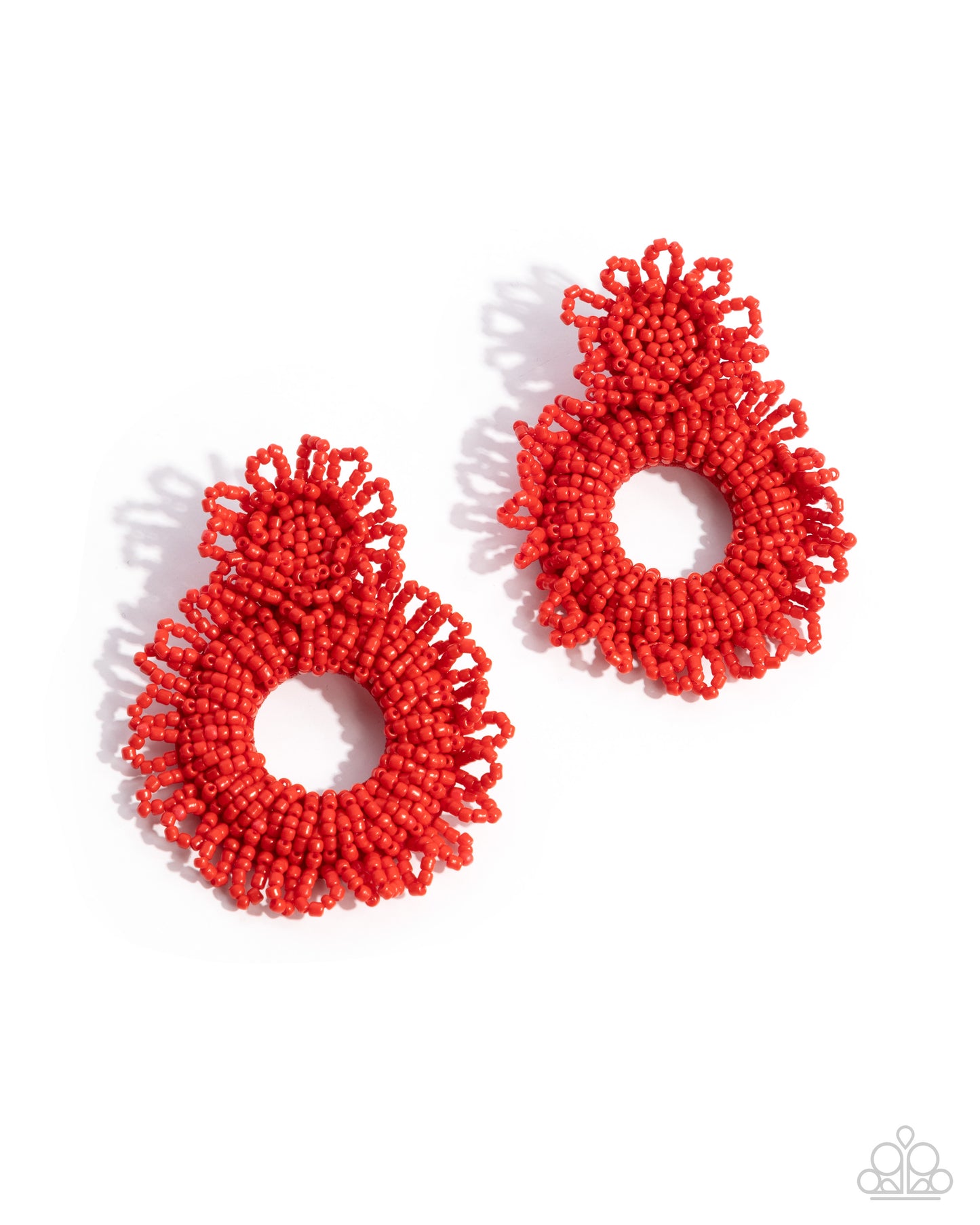 Paparazzi Accessories: Explosive Energy - Red Earring