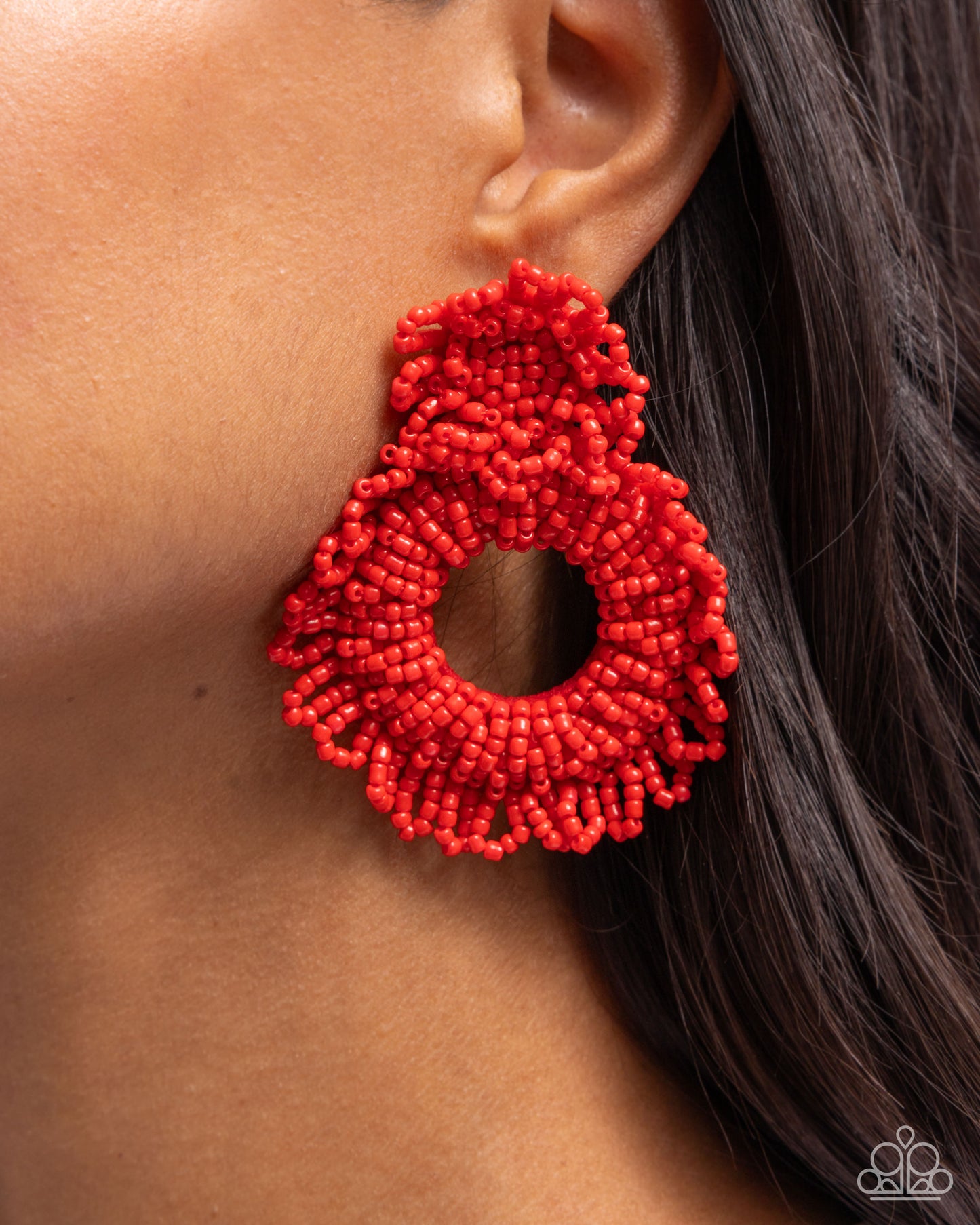 Paparazzi Accessories: Explosive Energy - Red Earring