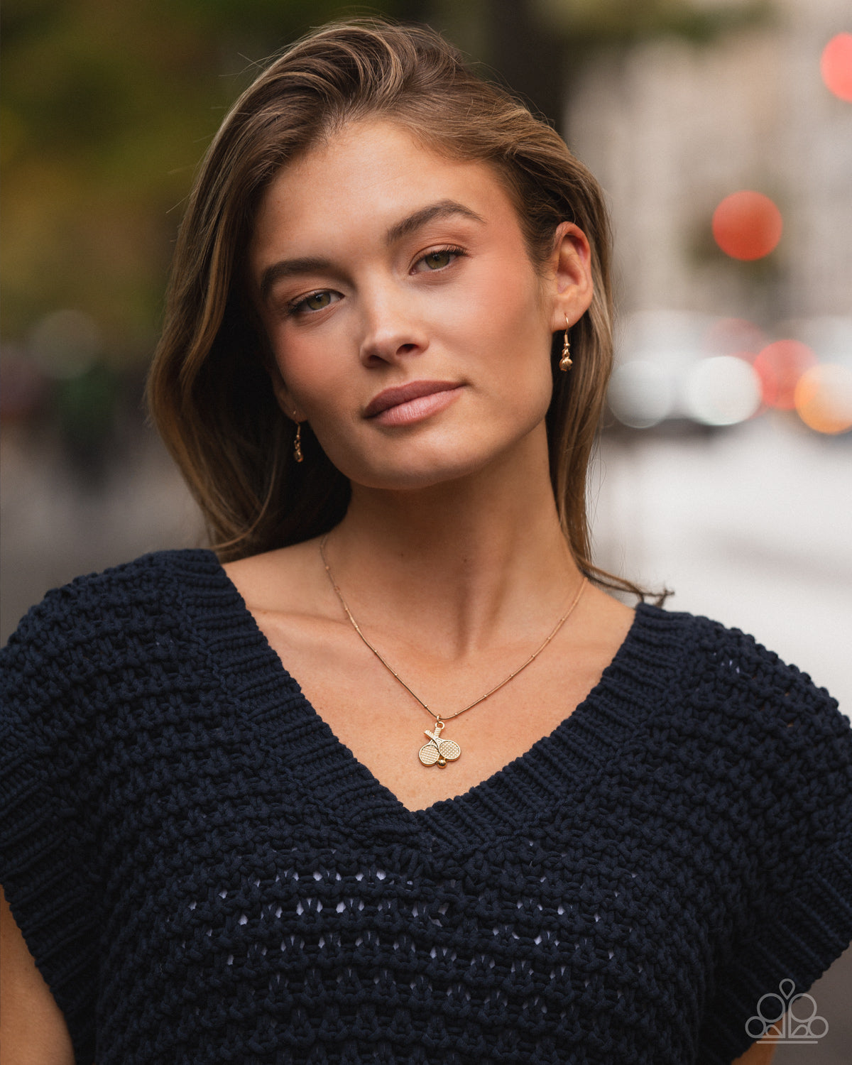 Paparazzi Accessories: Adorable Ace - Gold Necklace