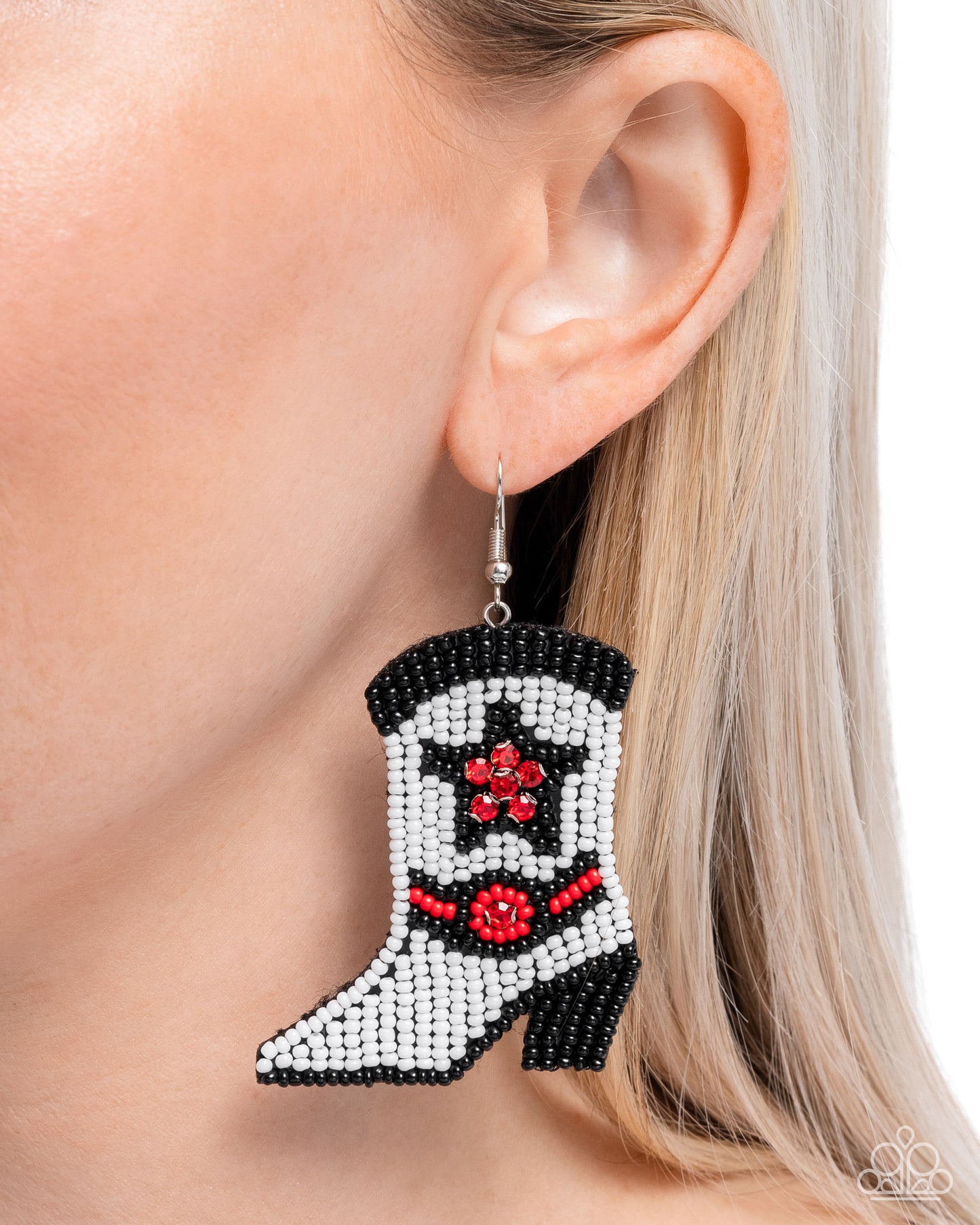 Paparazzi Accessories: Beaded Boot - Multi Earring