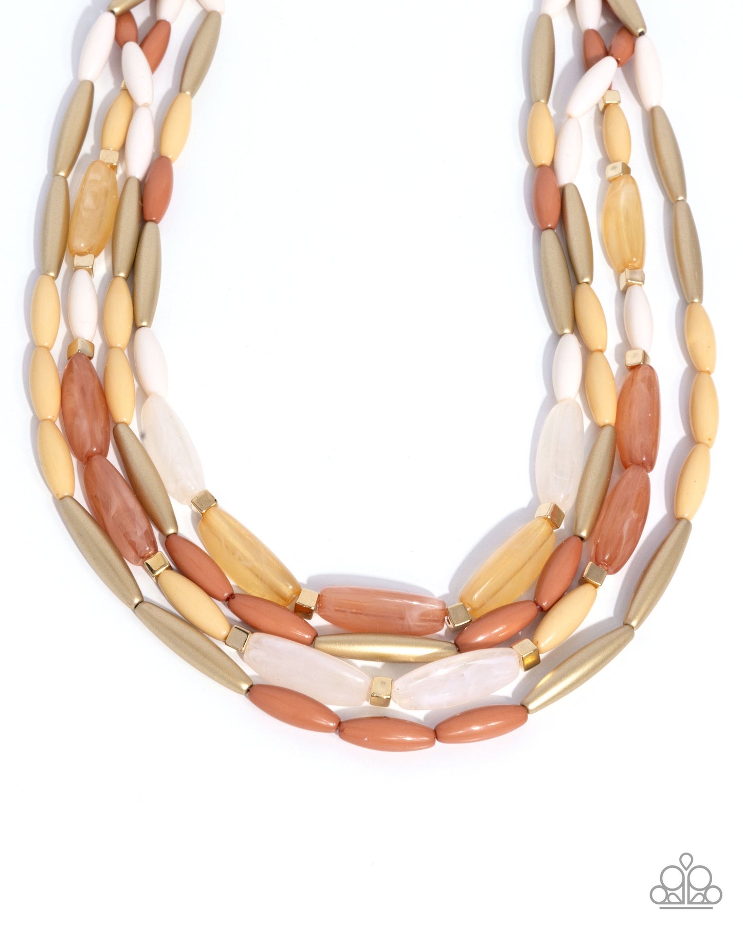 Paparazzi Accessories: Milky Mambo - Brown Necklace