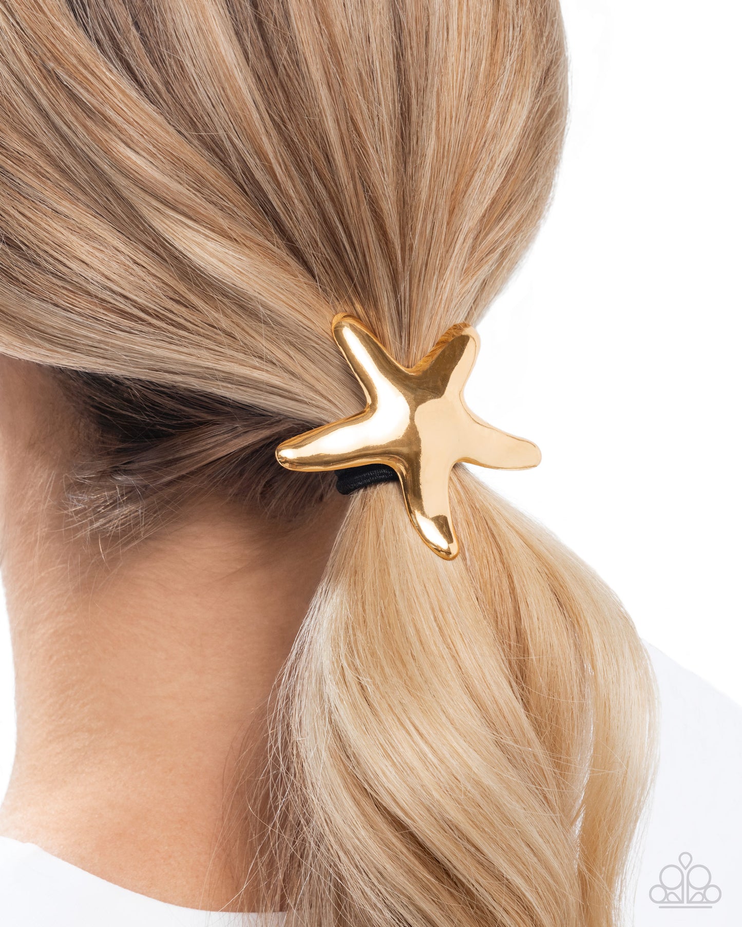 Paparazzi Accessories: Sleek Starfish - Gold Hair Accessories