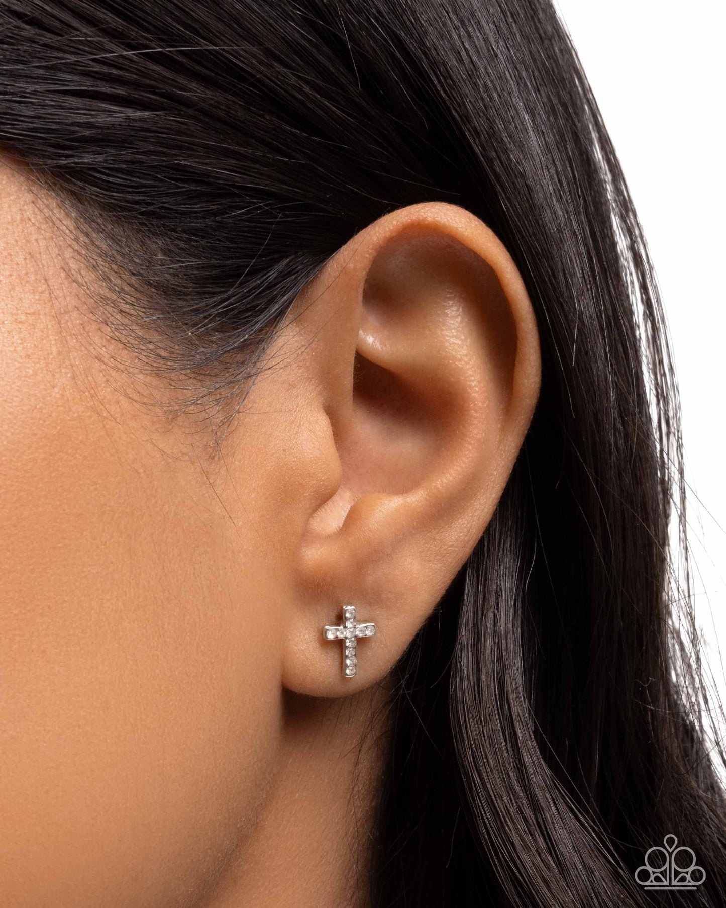 Paparazzi Accessories: Sacred Shimmer - White Earring