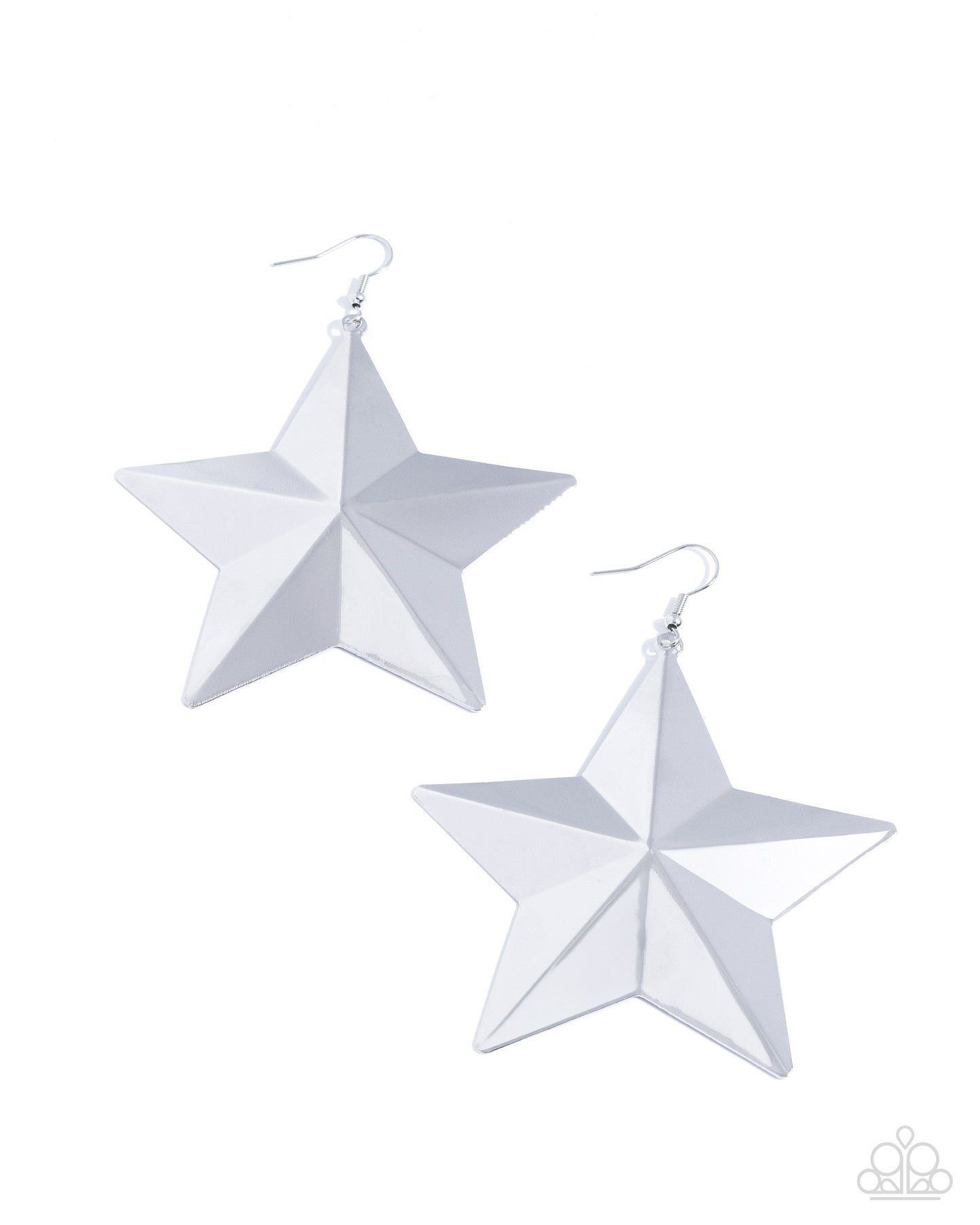 Paparazzi Accessories: Seize the Superstars Silver Earrings