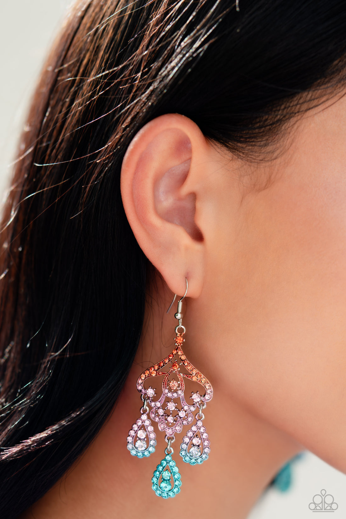 Paparazzi Accessories: Chandelier Command Multi Earring