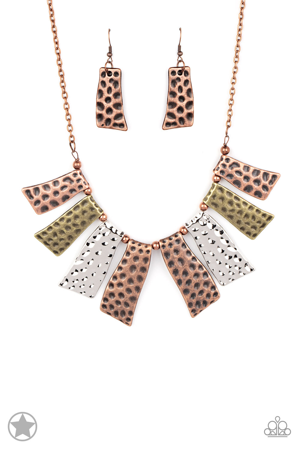 Paparazzi Accessories: A Fan of the Tribe Earring