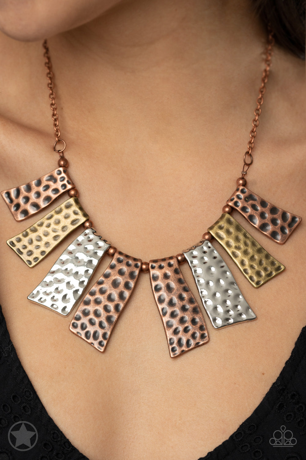 Paparazzi Accessories: A Fan of the Tribe Earring