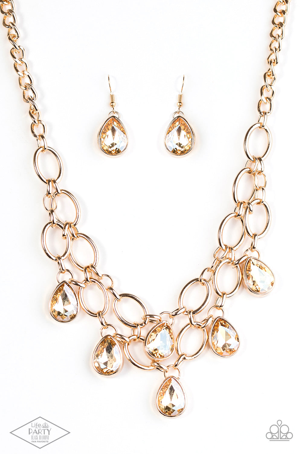 Paparazzi Accessories: Show-Stopping Shimmer - Gold Necklace
