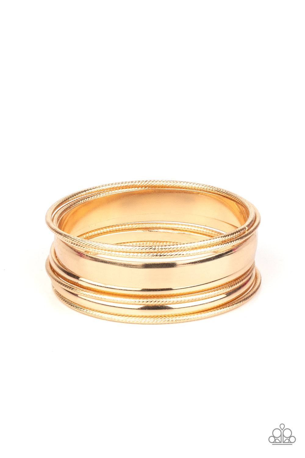 Paparazzi Accessories: Sahara Shimmer - Gold Bracelet