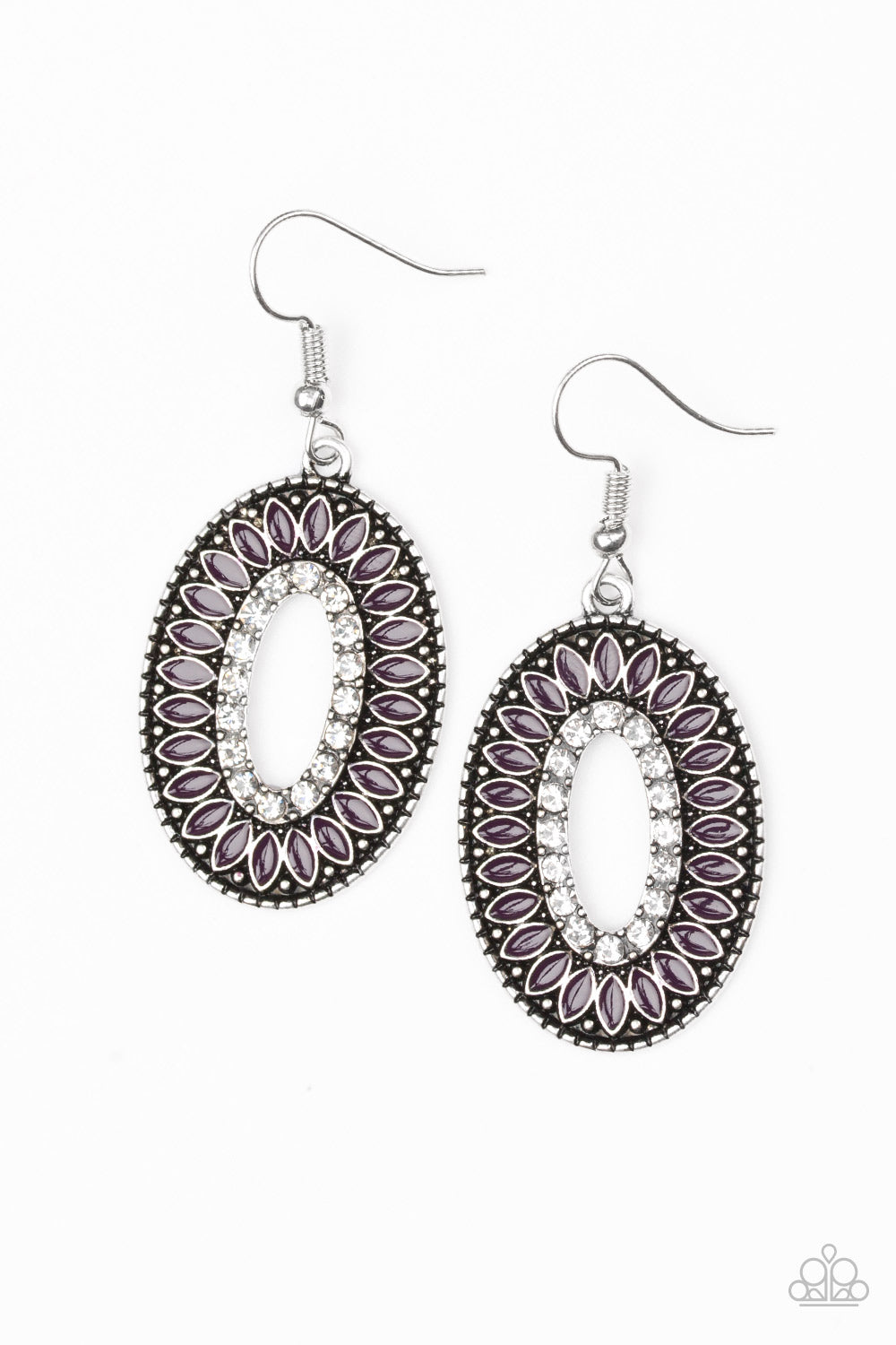 Paparazzi Accessories: Fishing For Fabulous - Purple Earring