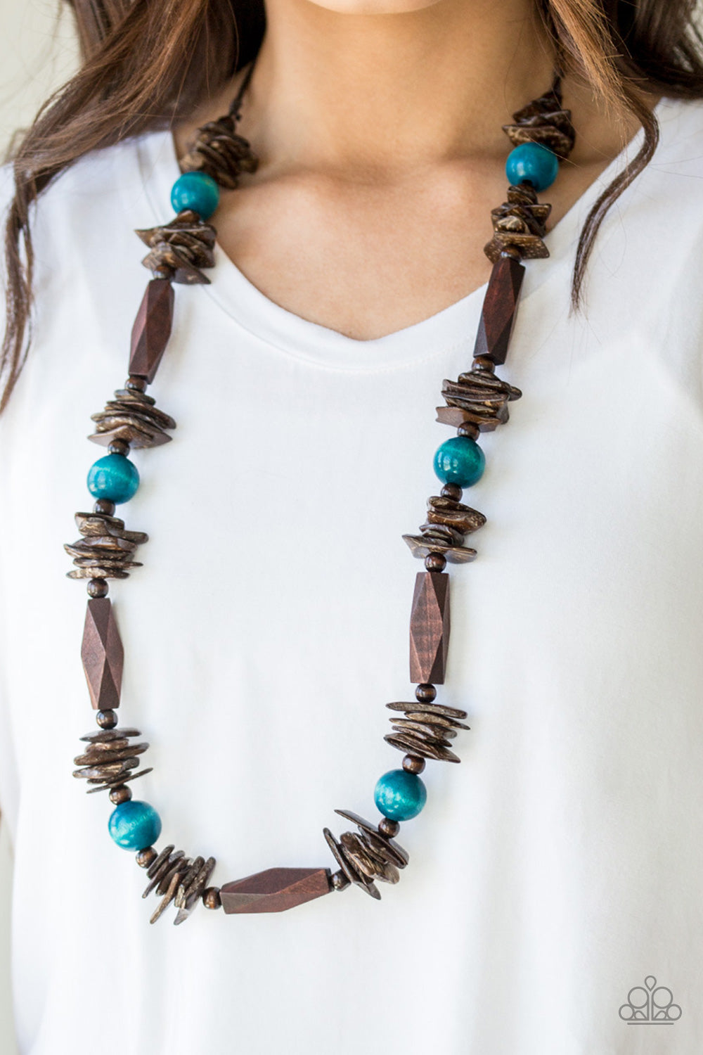 Paparazzi Accessories: Cozumel Coast - Blue Necklace
