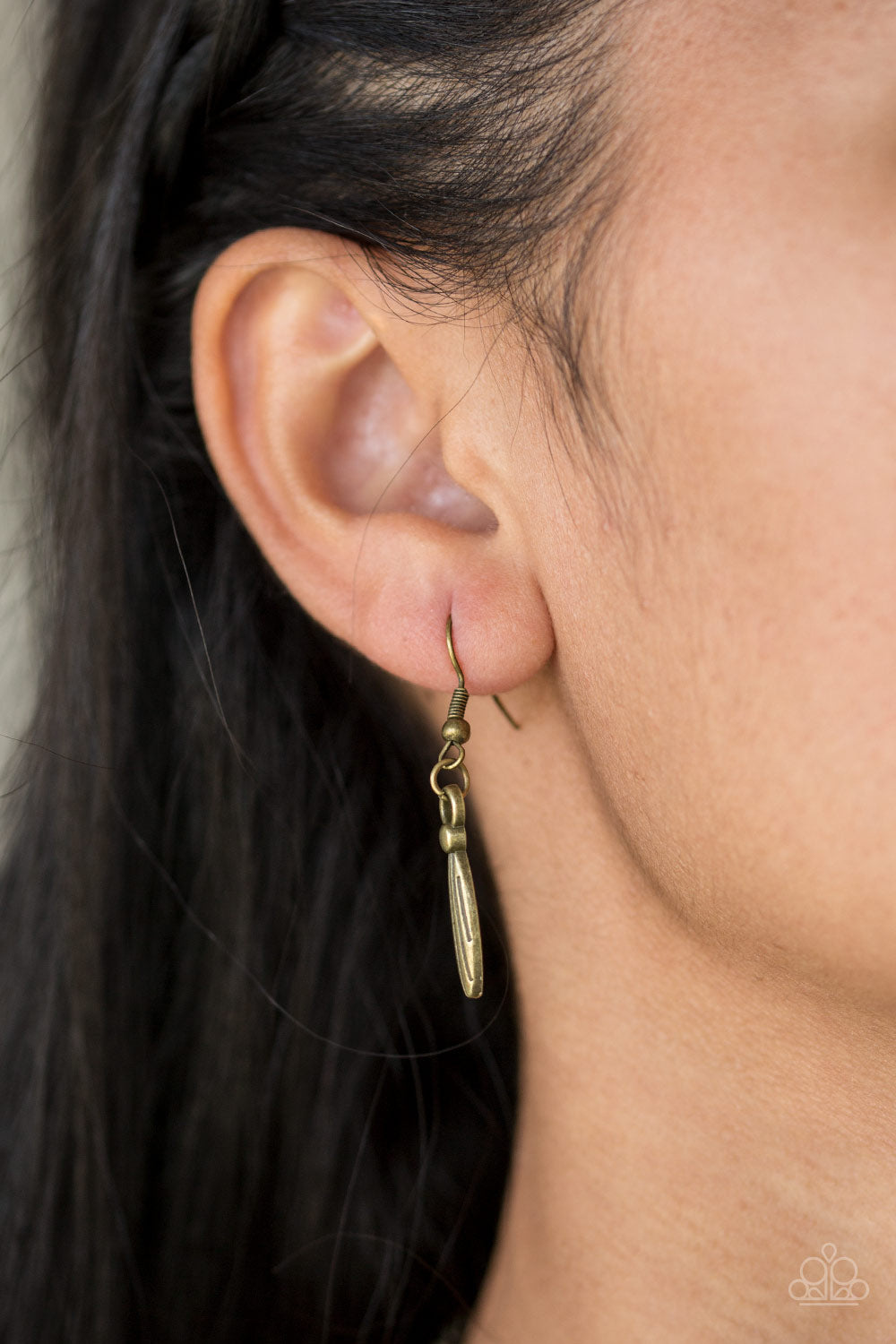 Paparazzi Accessories: Eastern Empress - Brass Necklace