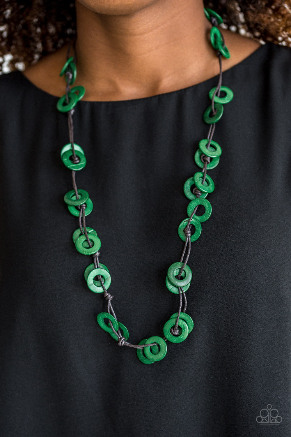 Paparazzi Accessories: Waikiki Winds - Green Necklace