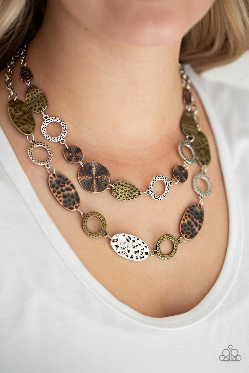 Paparazzi Accessories: Trippin On Texture - Multi Necklace