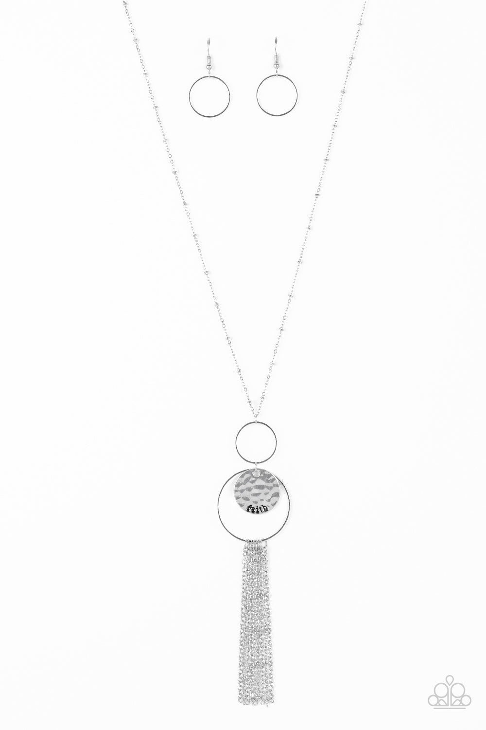 Paparazzi Accessories: Faith Makes All Things Possible - Silver Necklace