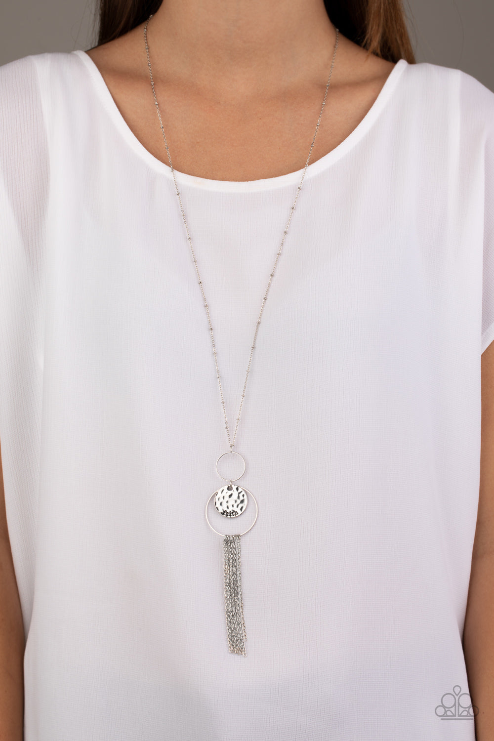 Paparazzi Accessories: Faith Makes All Things Possible - Silver Necklace
