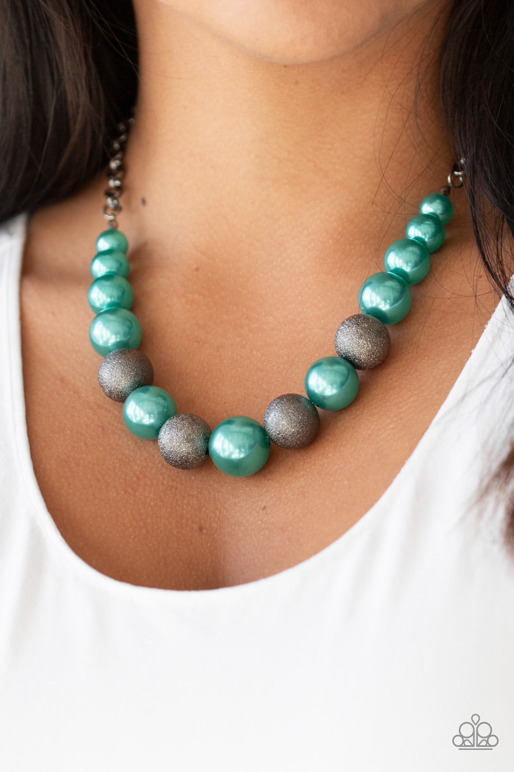 Paparazzi Accessories: Color Me CEO - Green Necklace
