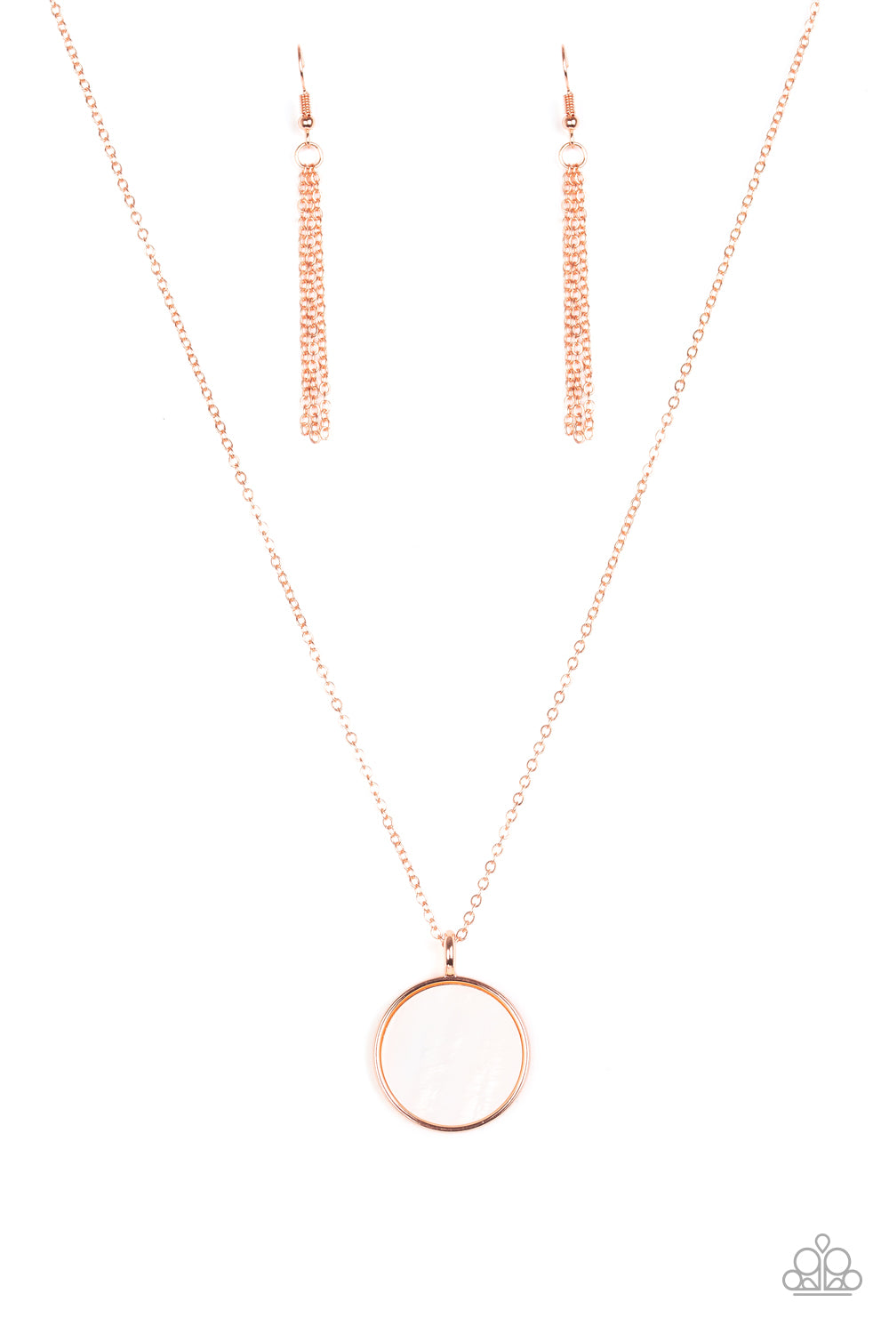 Paparazzi Accessories: Shimmering Seashores - Copper Necklace