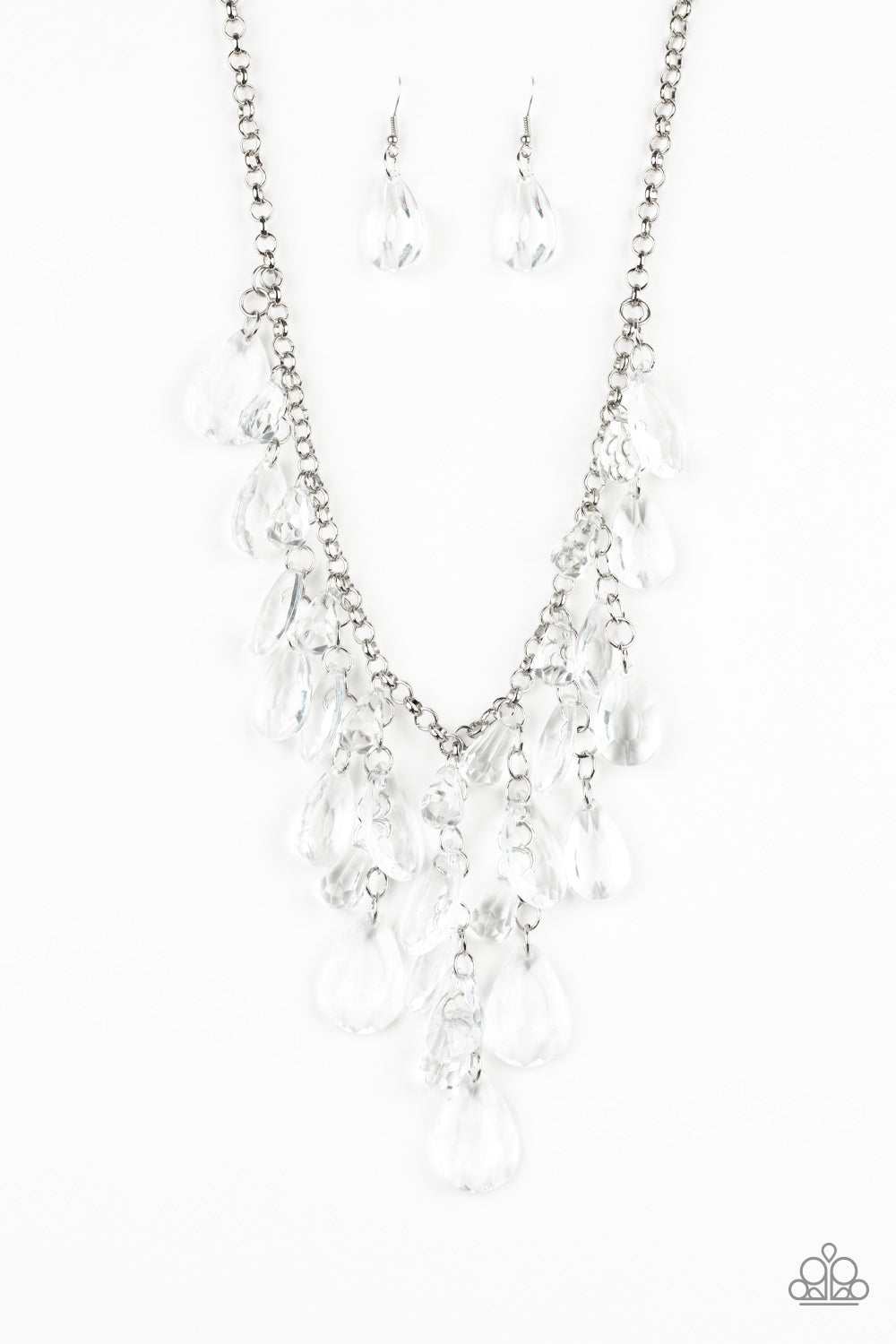 Paparazzi Accessories: Irresistible Iridescence - White Necklace
