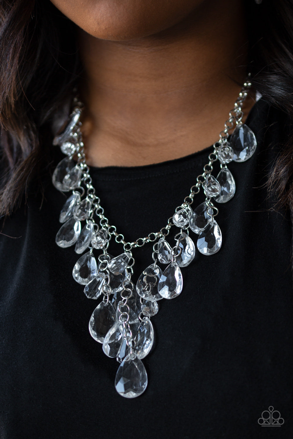 Paparazzi Accessories: Irresistible Iridescence - White Necklace