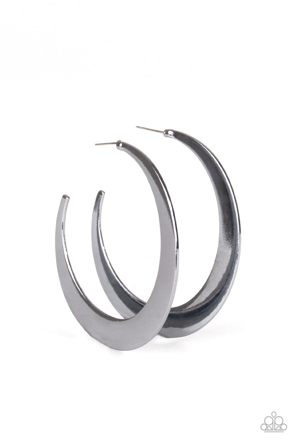 Paparazzi Accessories: Moon Beam - Black Earring