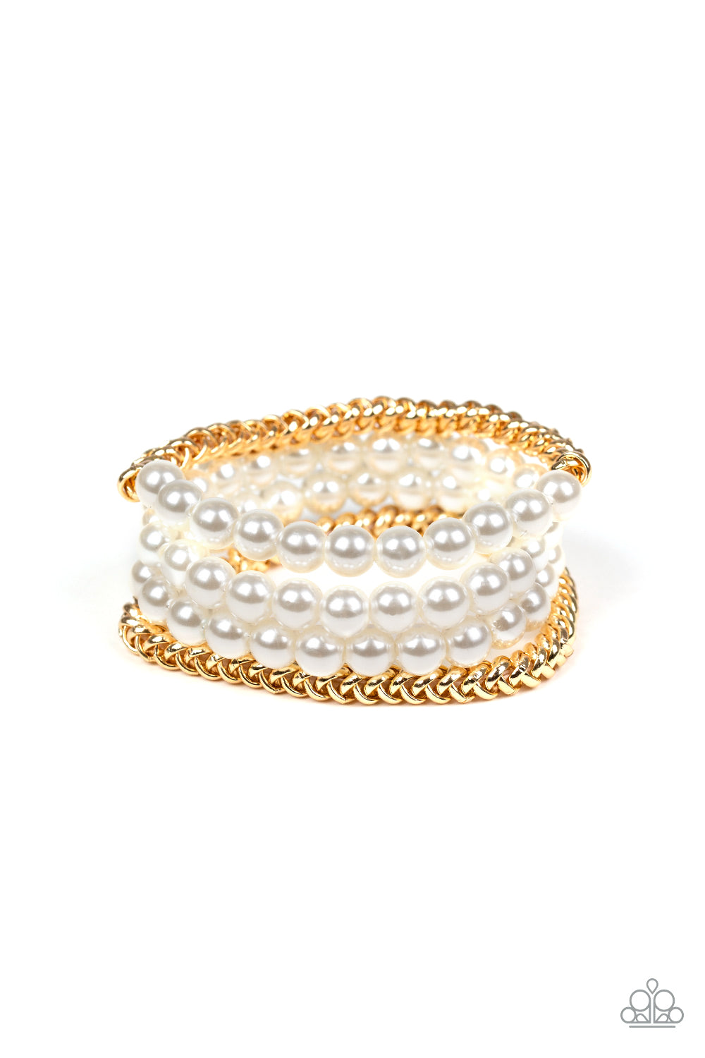 Paparazzi Accessories: Industrial Incognito - Gold Bracelet