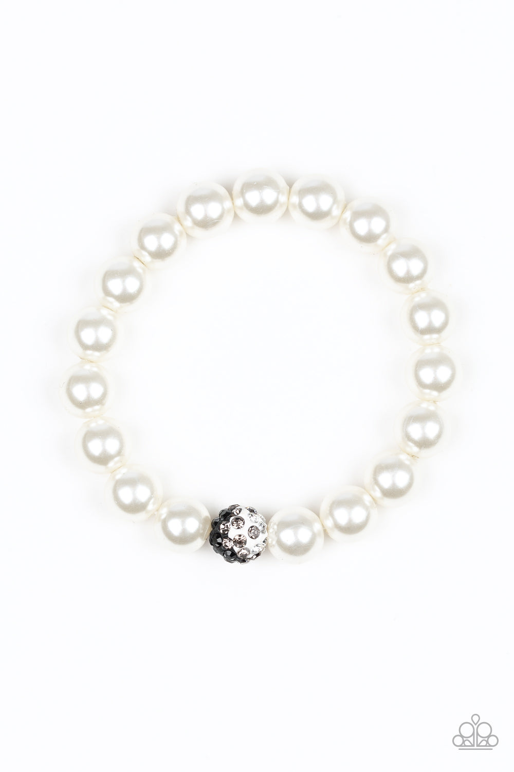 Paparazzi Accessories: Voila! - White Bracelet