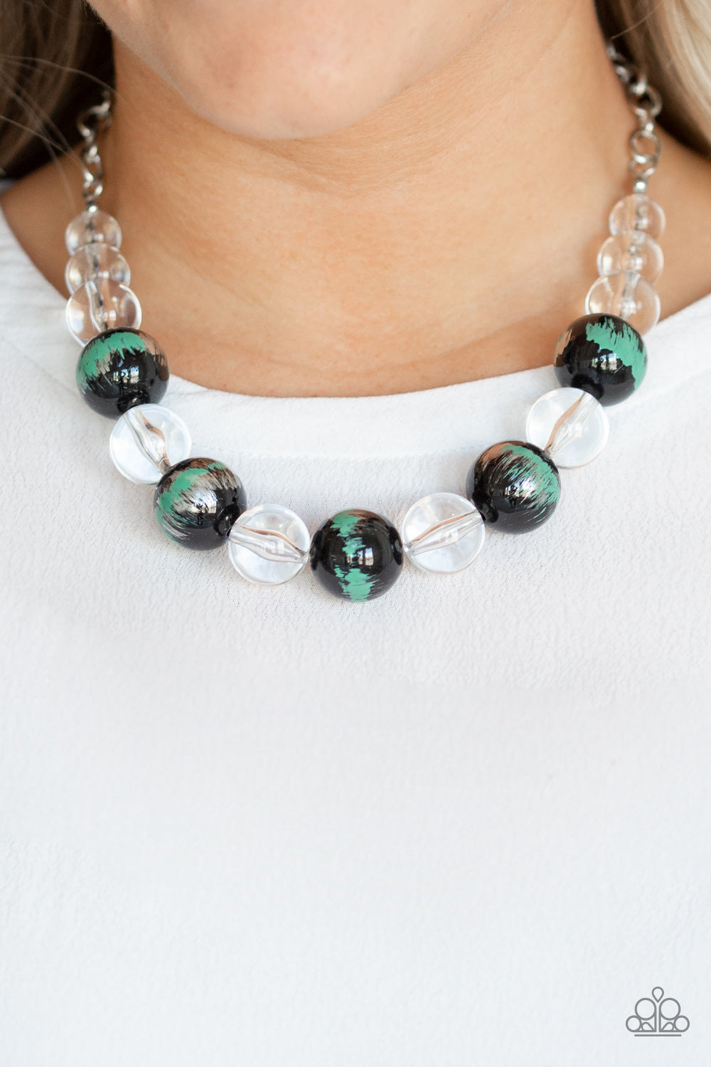 Paparazzi Accessories: Torrid Tide - Green Necklace